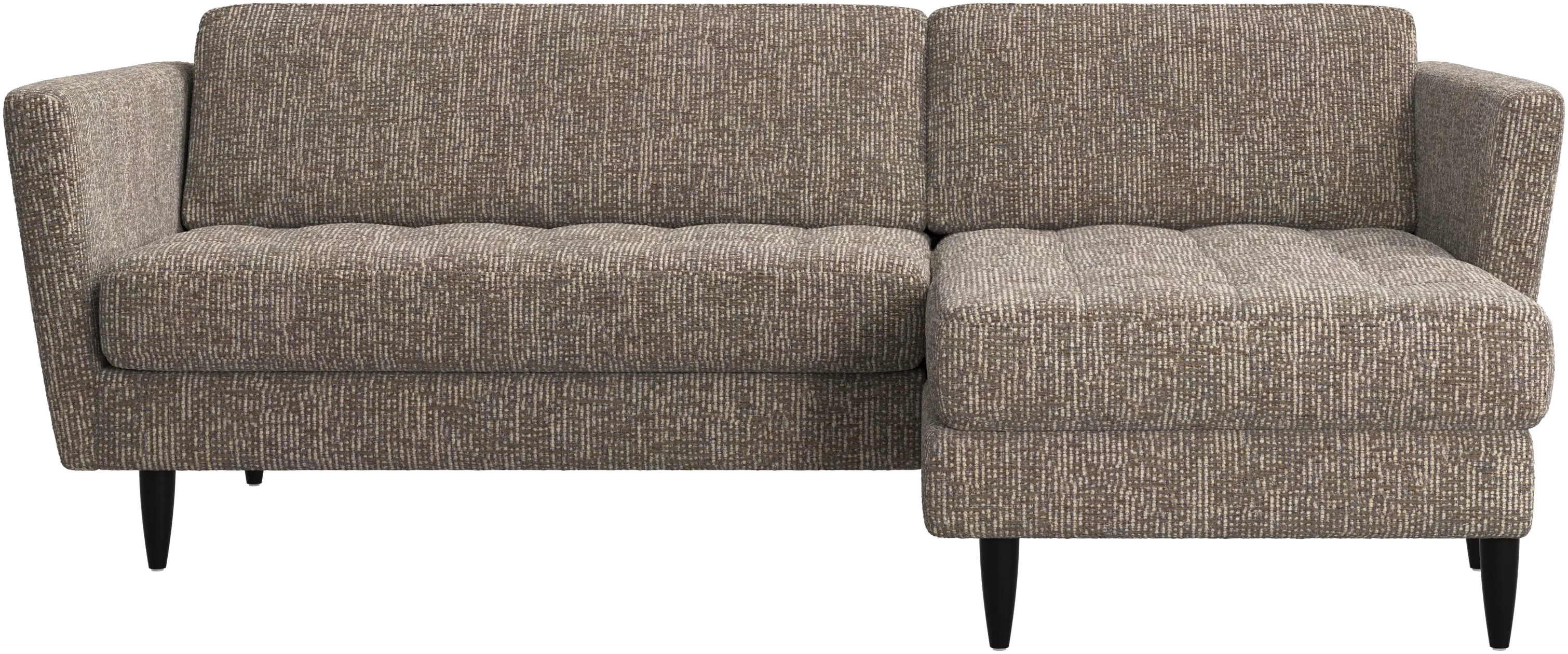 Osaka sofa with resting unit, tufted seat