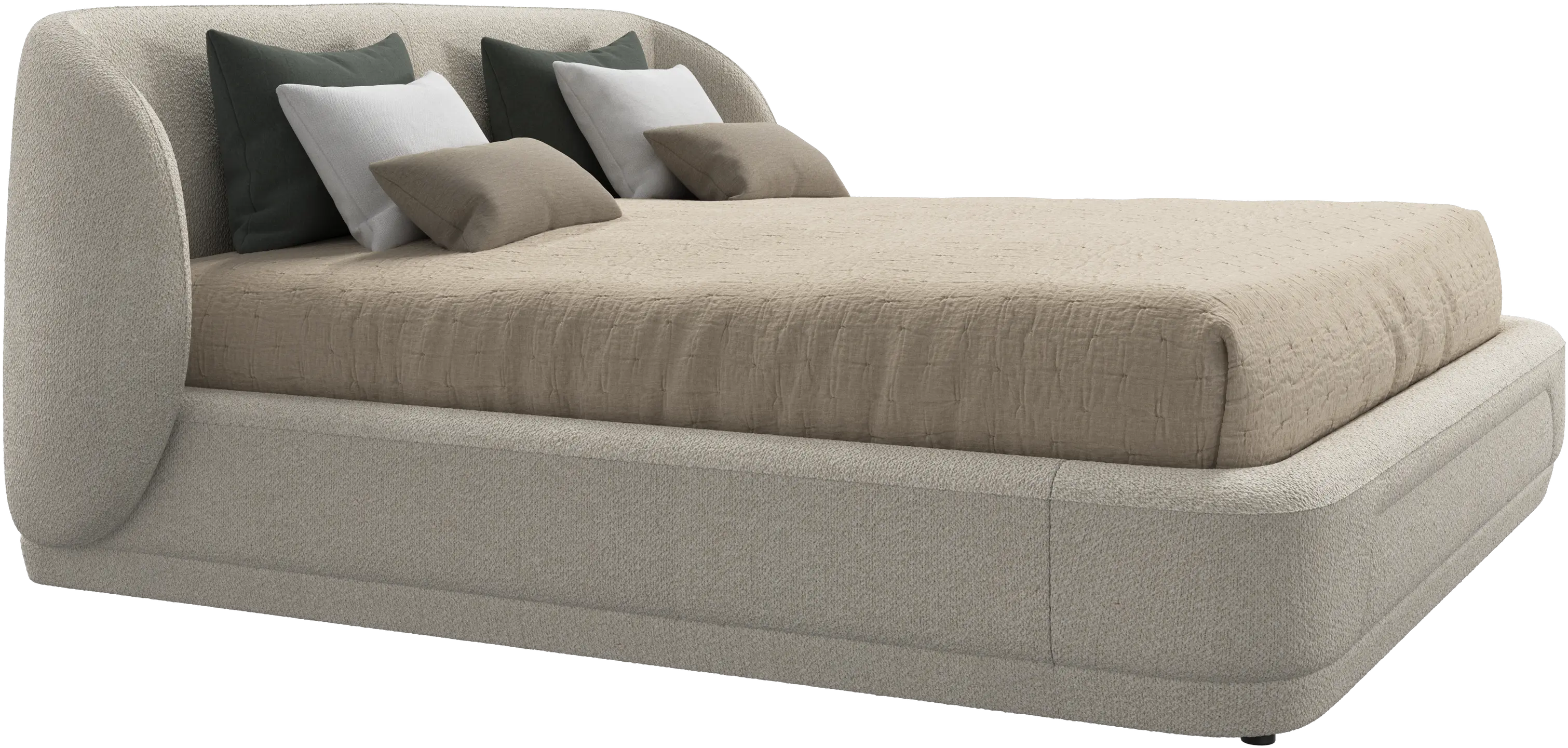 Bolzano bed with slats  - 180x200 cm