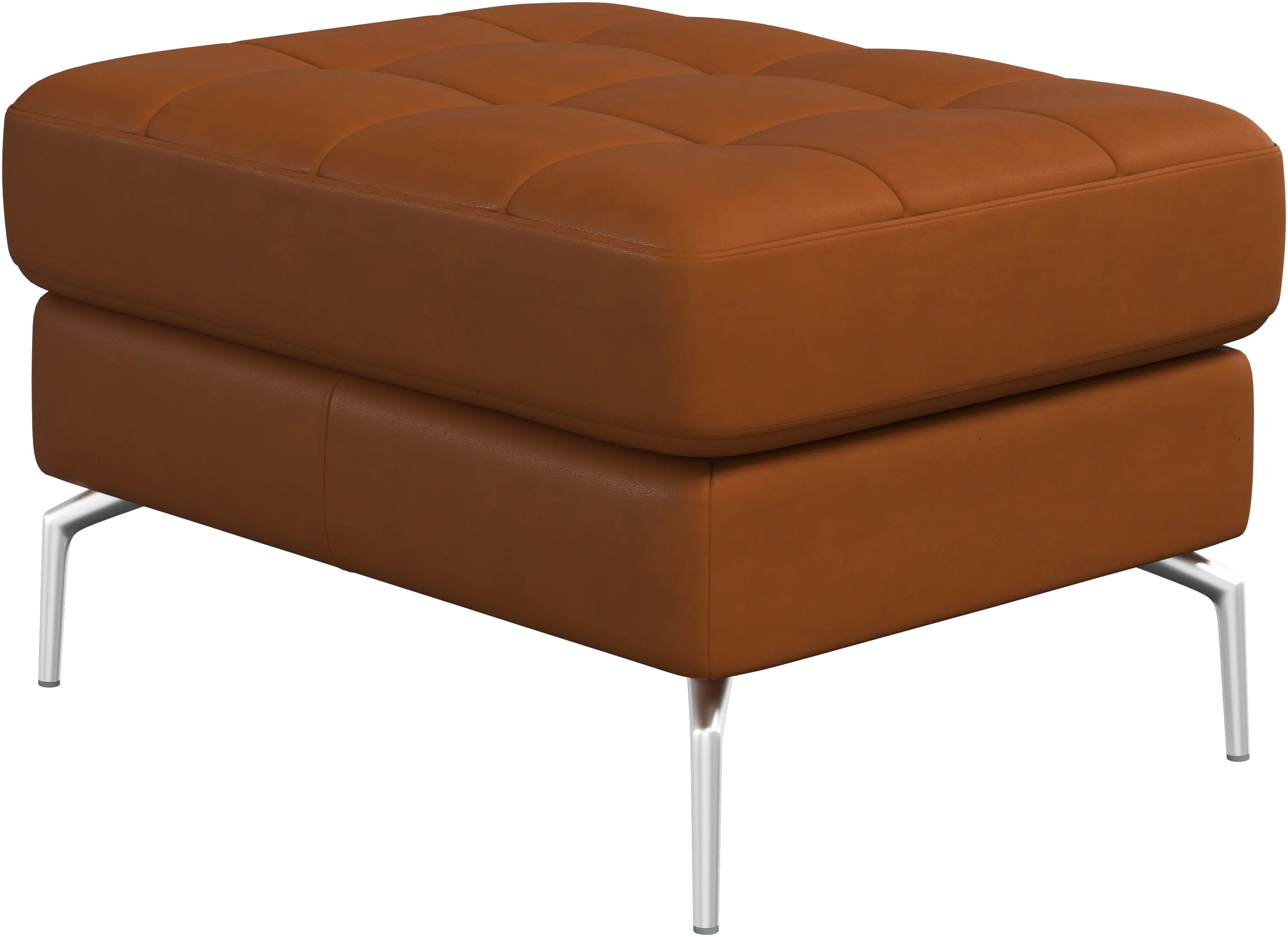 Osaka footstool, tufted seat