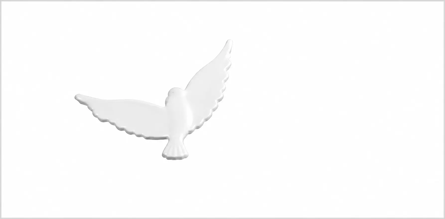 Accessories Birds wall décor, set of 2 white 104011017851