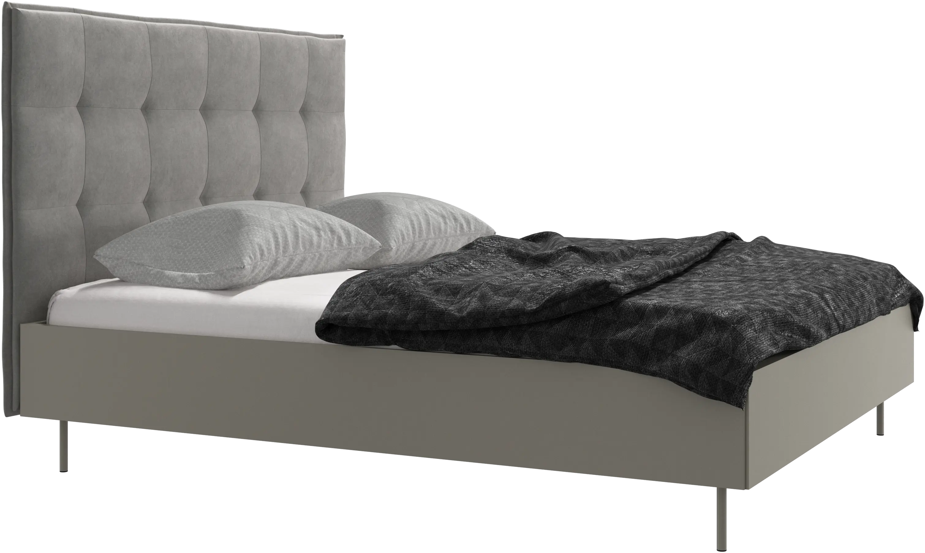 Lugano bed, excl. slats and mattress