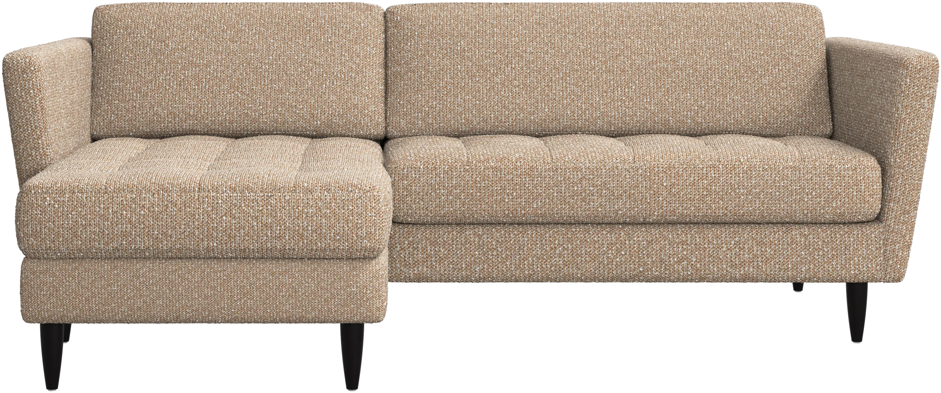Osaka sofa with resting unit, tufted seat