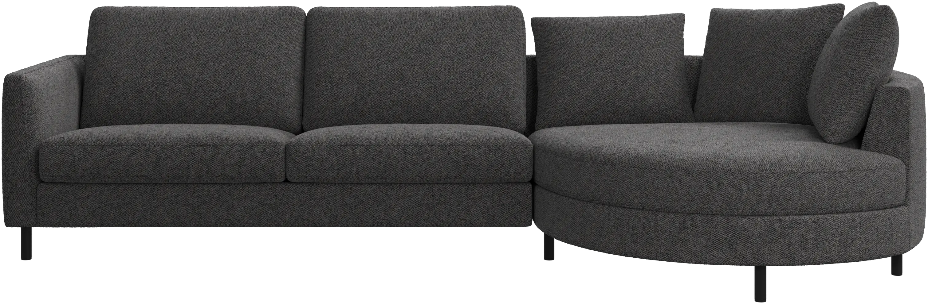 Sofá Indivi con módulo chaise-longue a la derecha