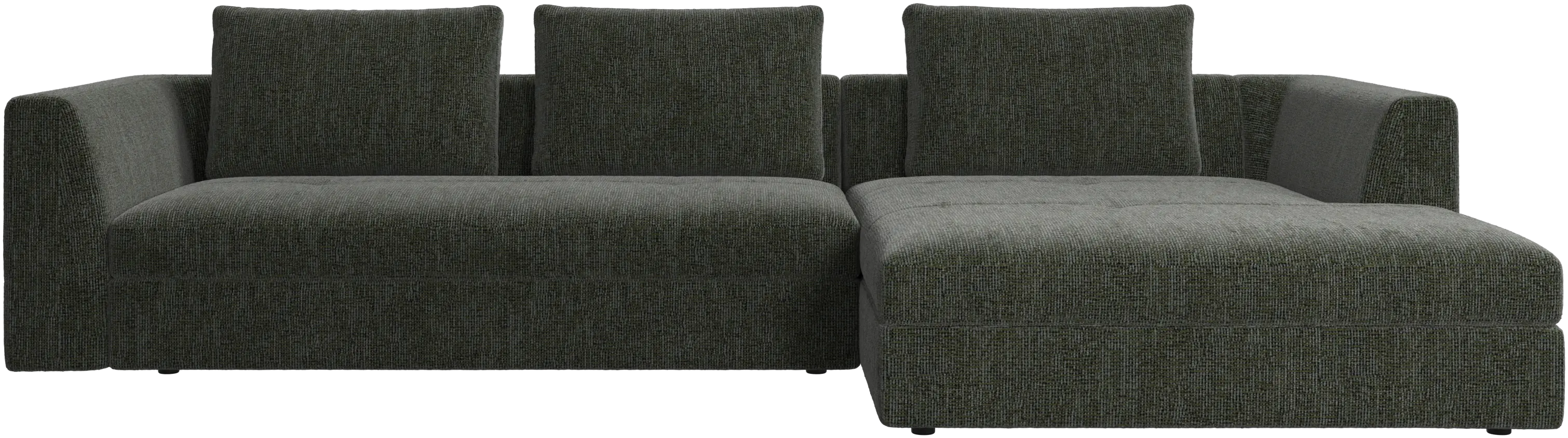 Bergamo sofa with resting unit