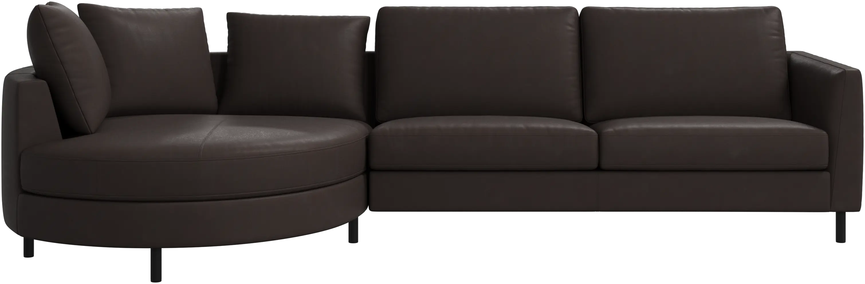 Sofá Indivi con módulo chaise-longue a la izquierda
