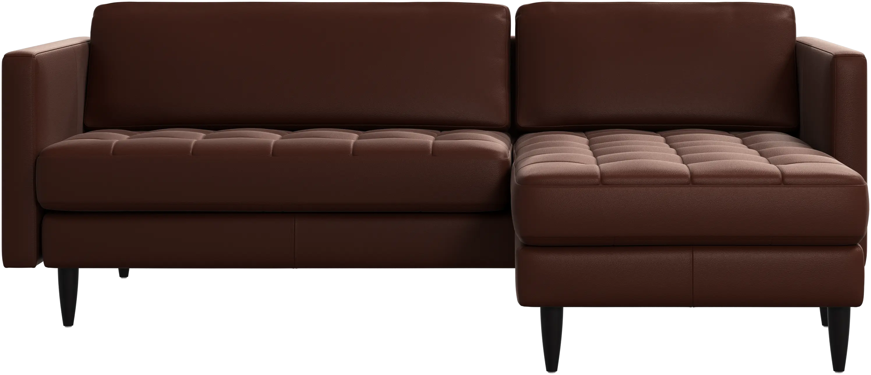 Osaka sofa with resting unit, tufted seat