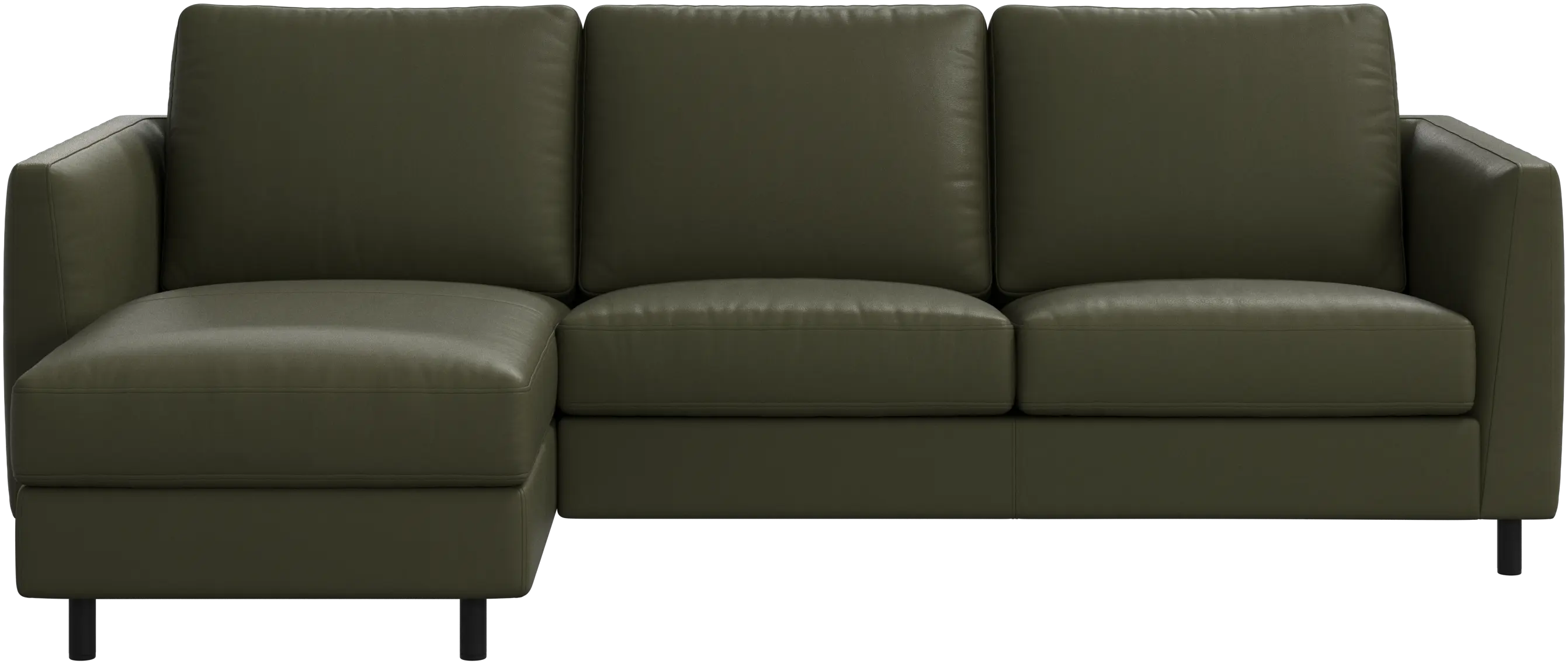 Sofá Indivi com chaise longue à esquerda
