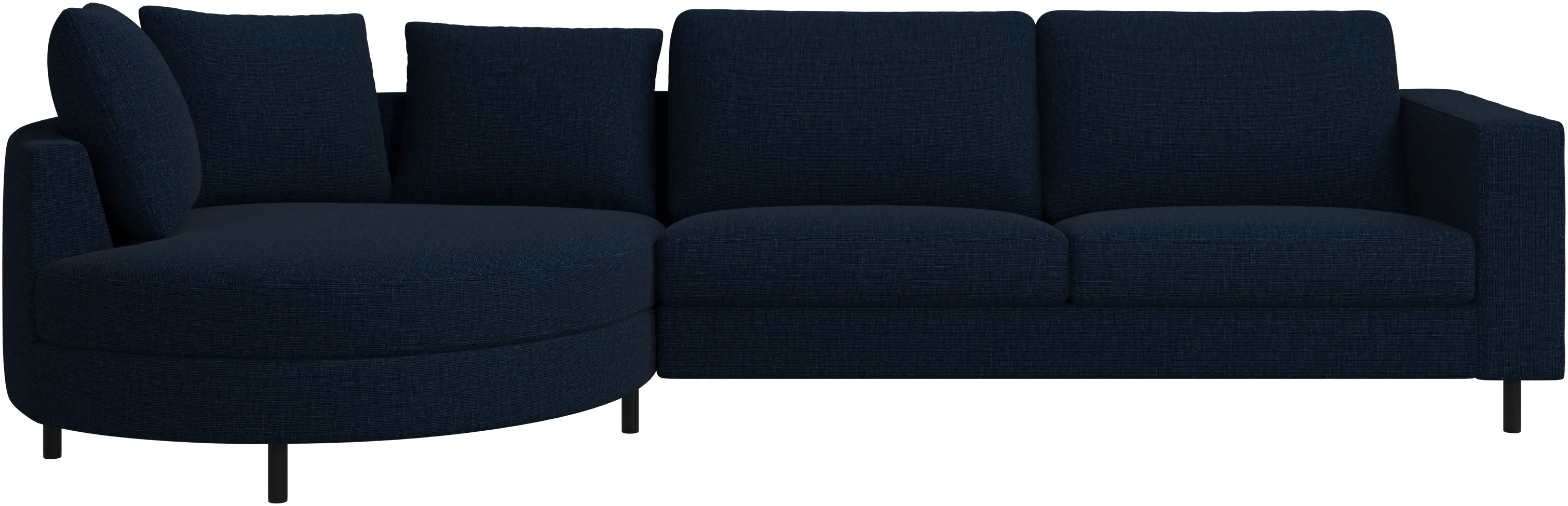 Sofá Indivi con módulo chaise-longue a la izquierda