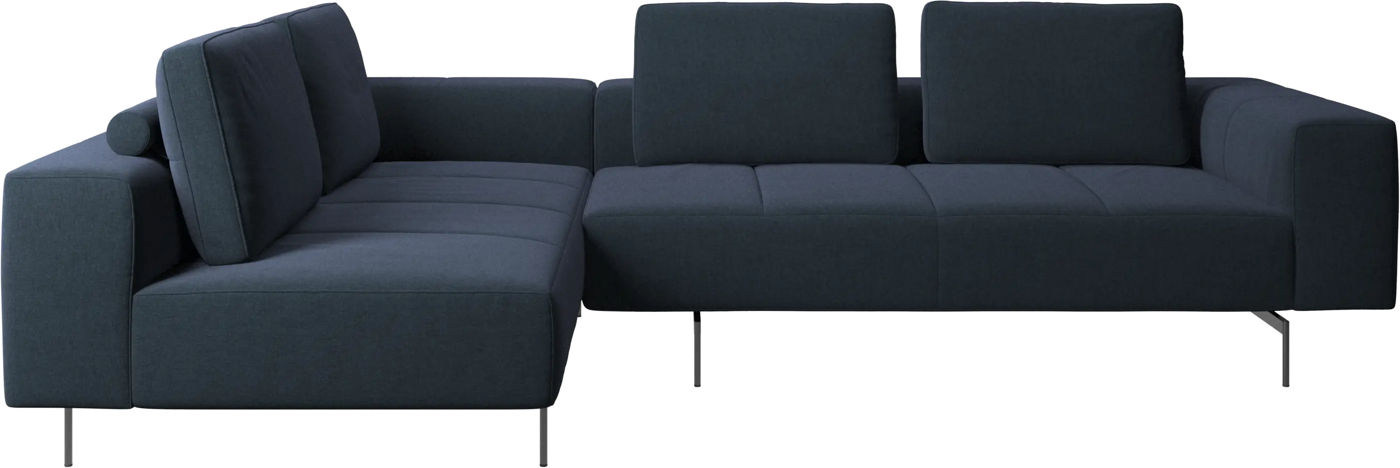 Amsterdam corner sofa with lounging unit