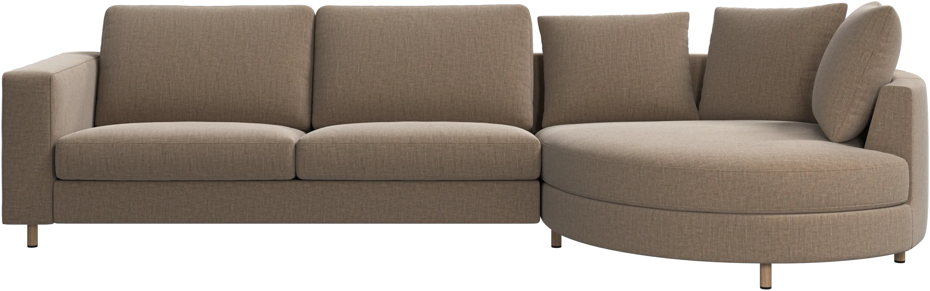 Indivi sofa with chaise longue right