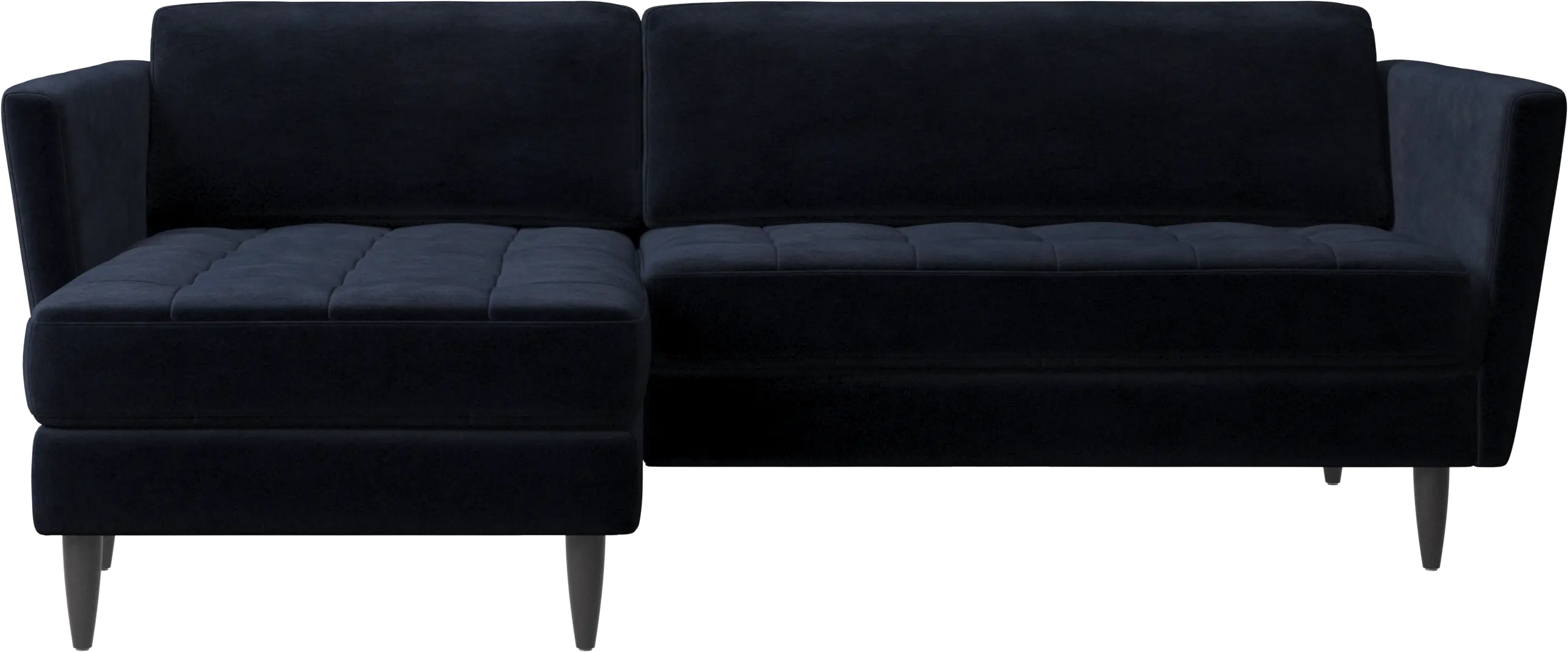 Osaka sofa with resting unit, tufted seat