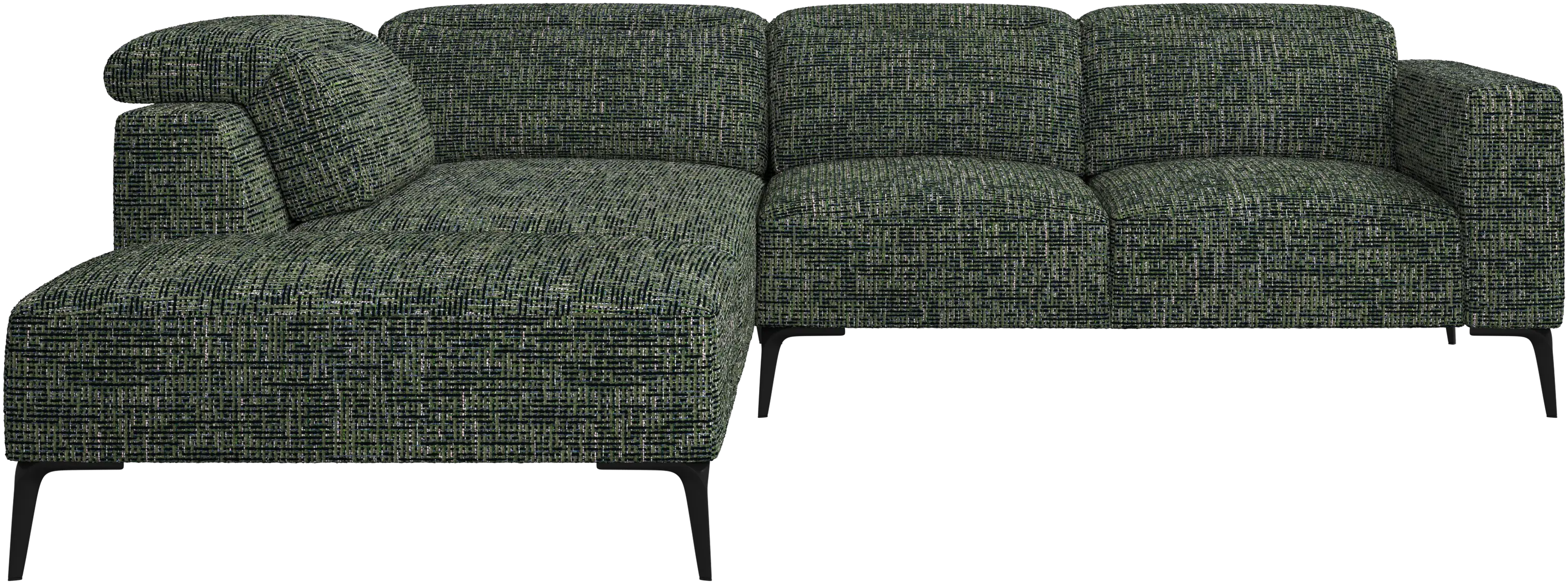 Zürich corner sofa with lounging unit