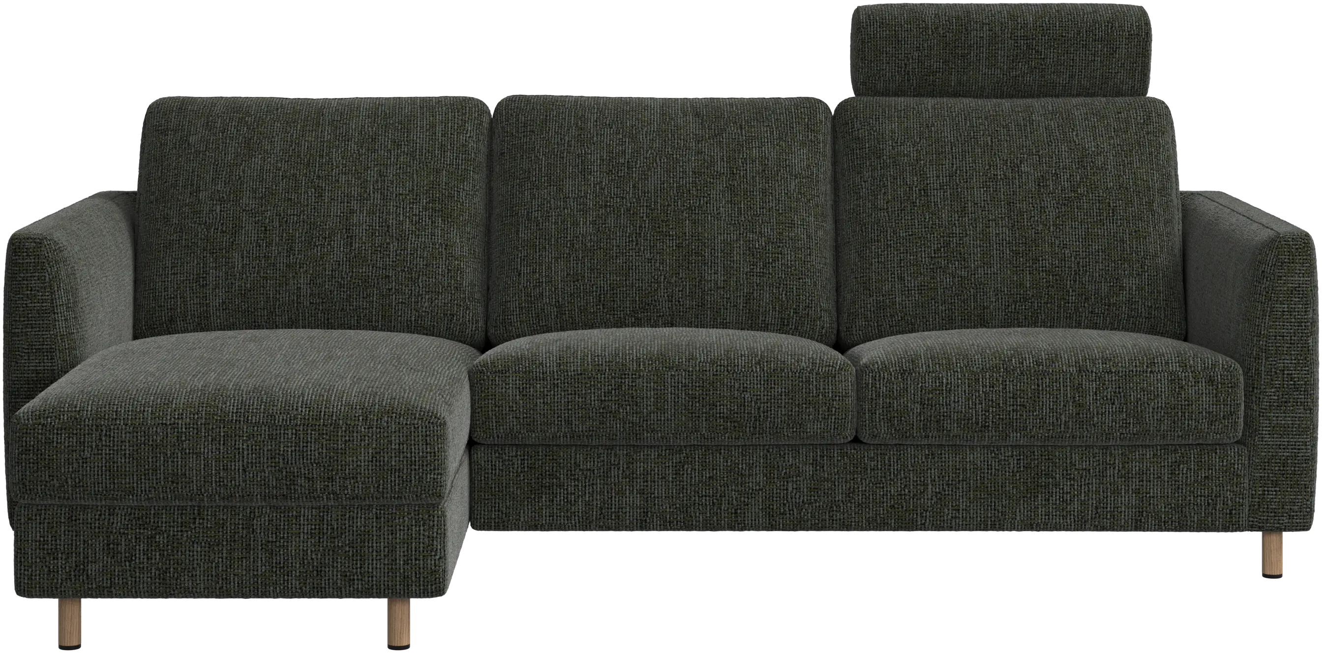 Indivi sofa with chaise longue left