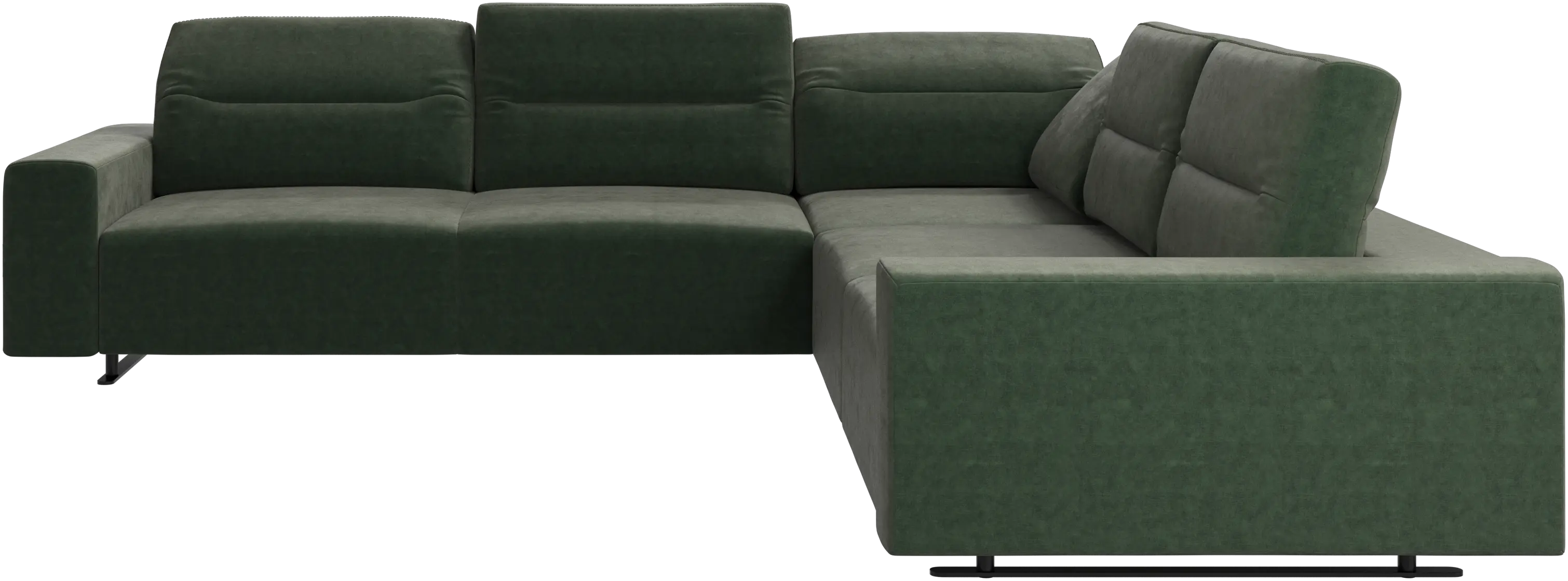 Hampton corner sofa with adjustable back