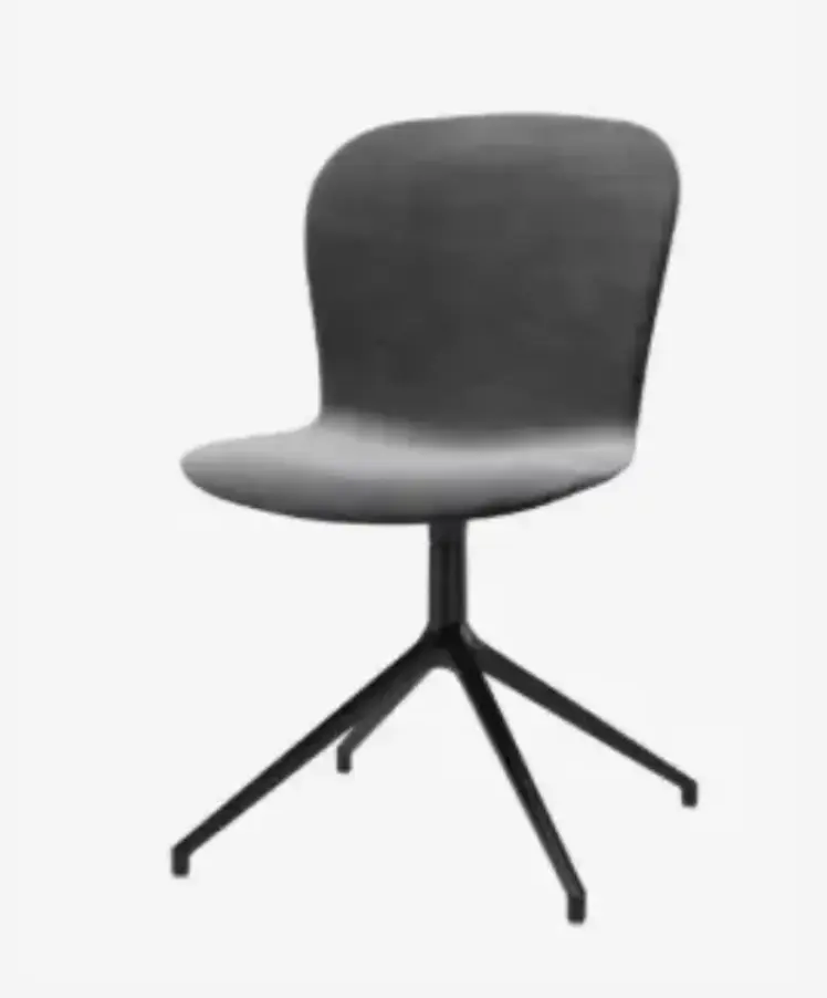 EXTRA 10% OFF, 2x Adelaide slim chairs grey Velvet - 30%
