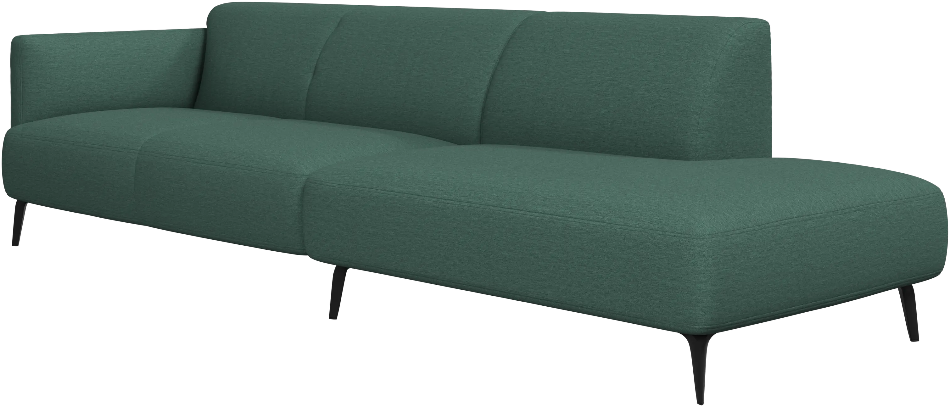 Modena sofa with lounging unit
