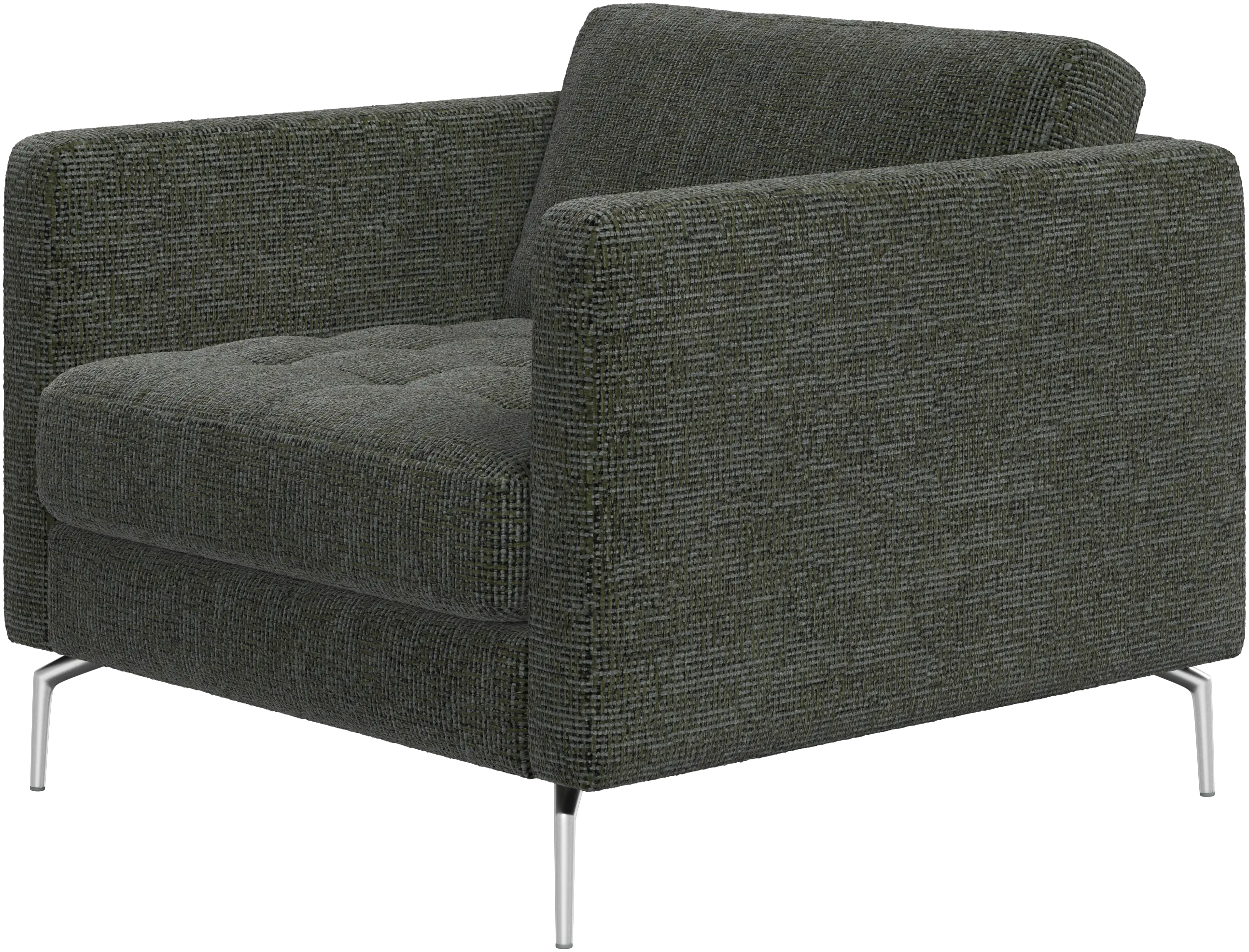 Osaka chair, tufted seat