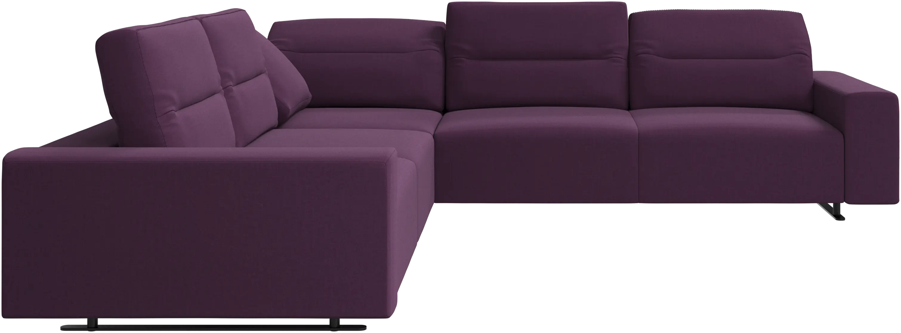 Hampton corner sofa with adjustable back