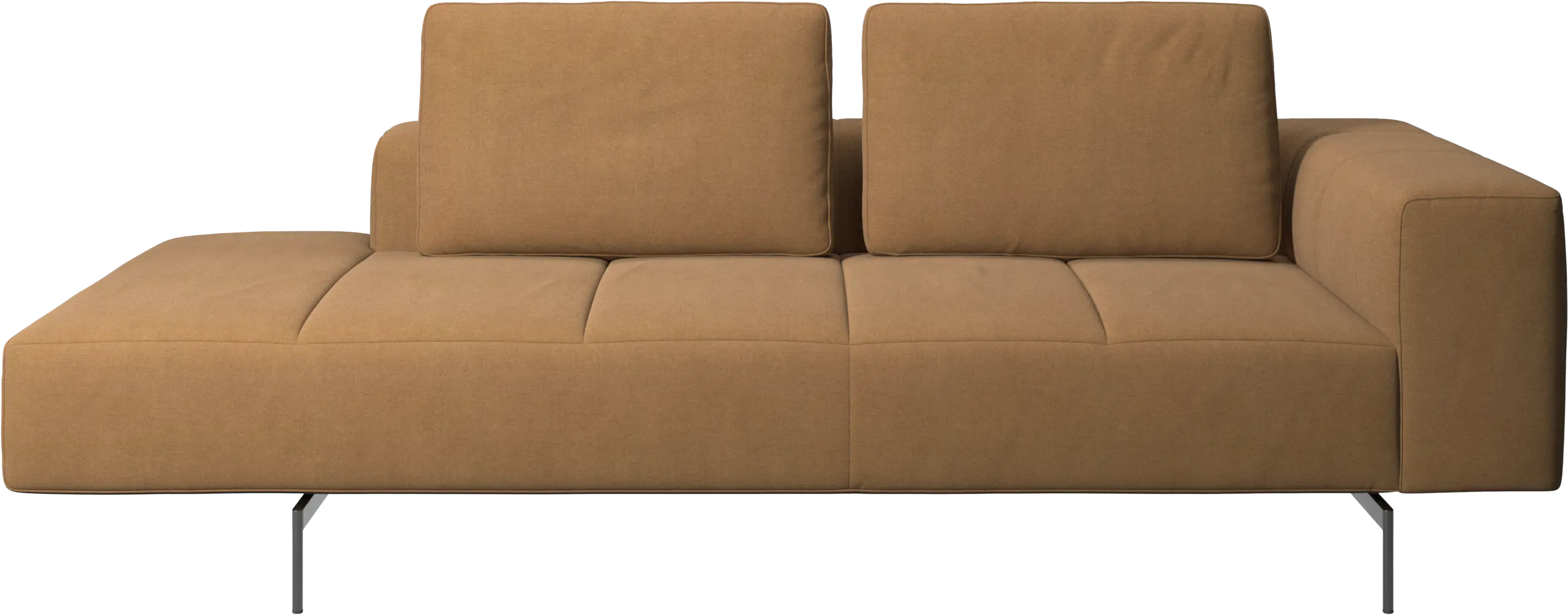 Amsterdam resting module for sofa, armrest right, open end left