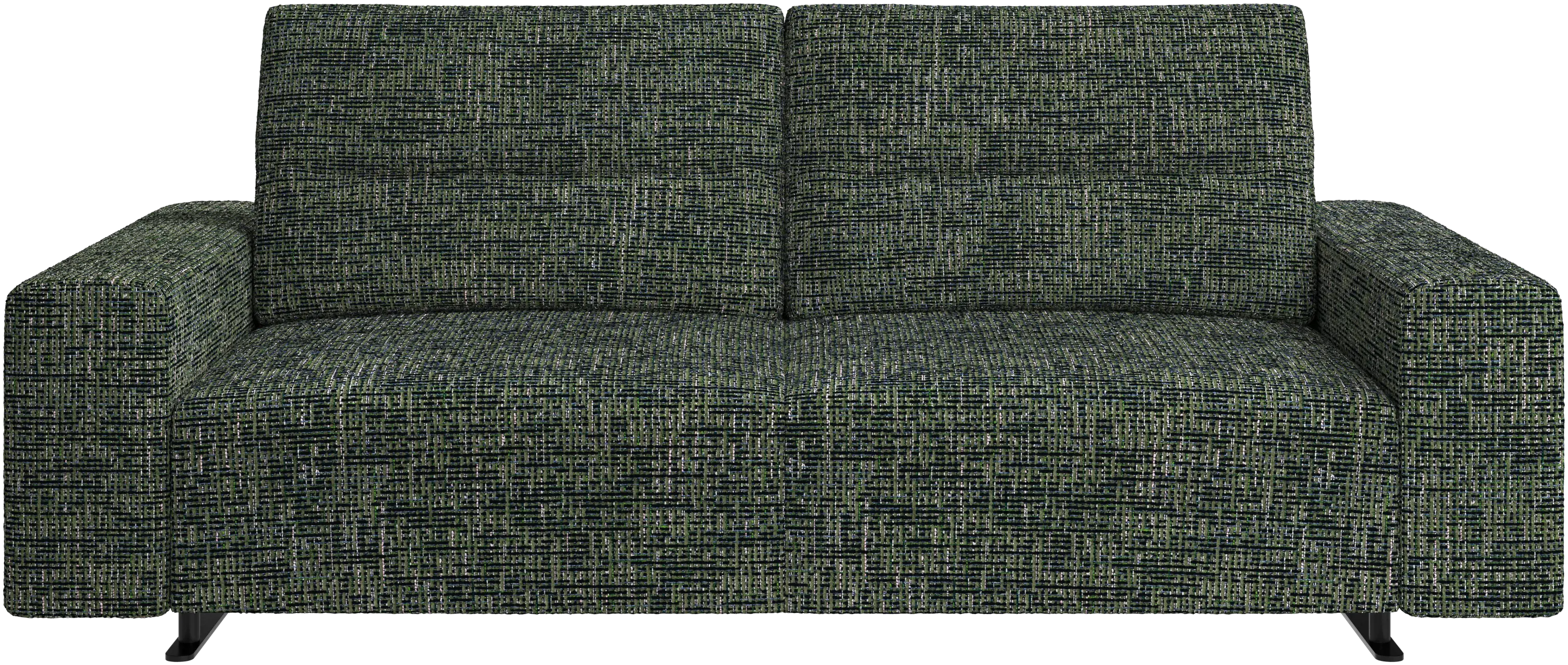 Hampton sofa with adjustable back and storage on the left side