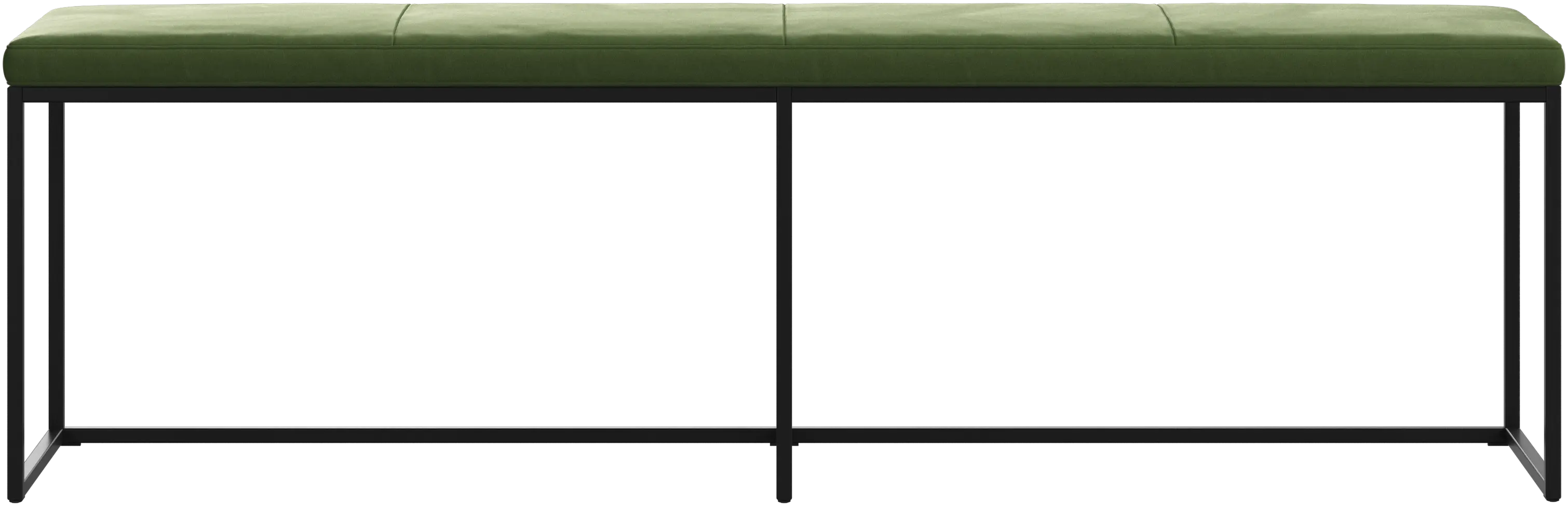 London large bench with cushion