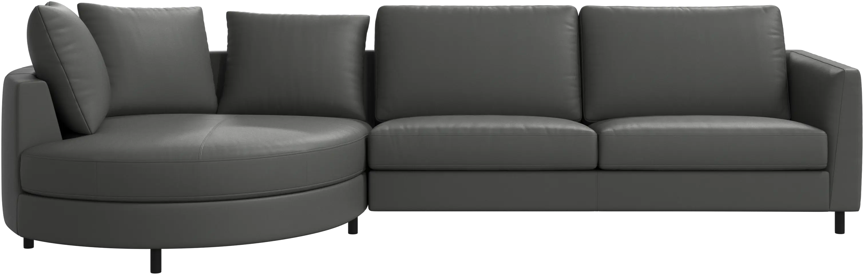 Indivi sofa with chaise longue left