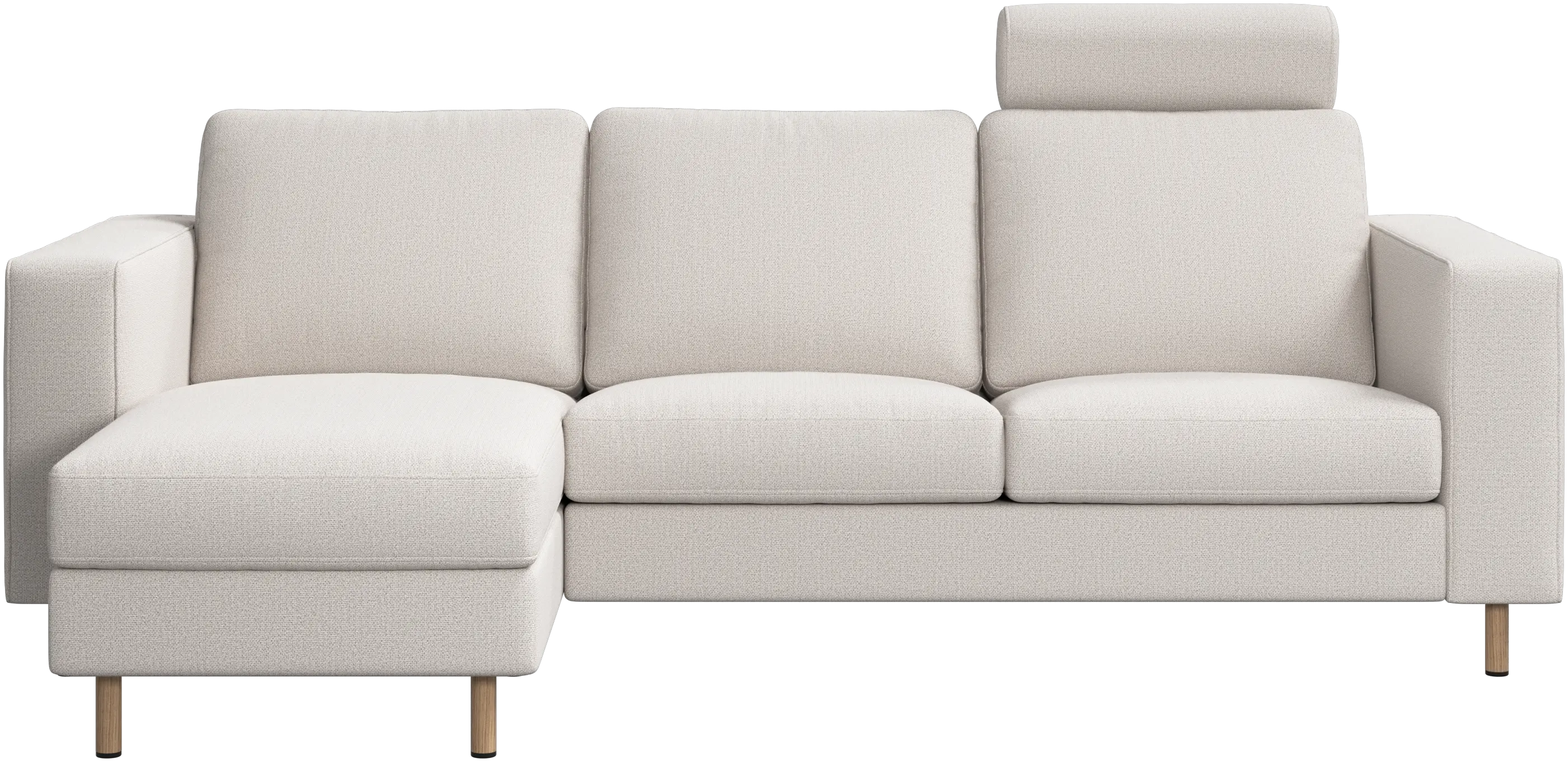 Indivi sofa with chaise longue left