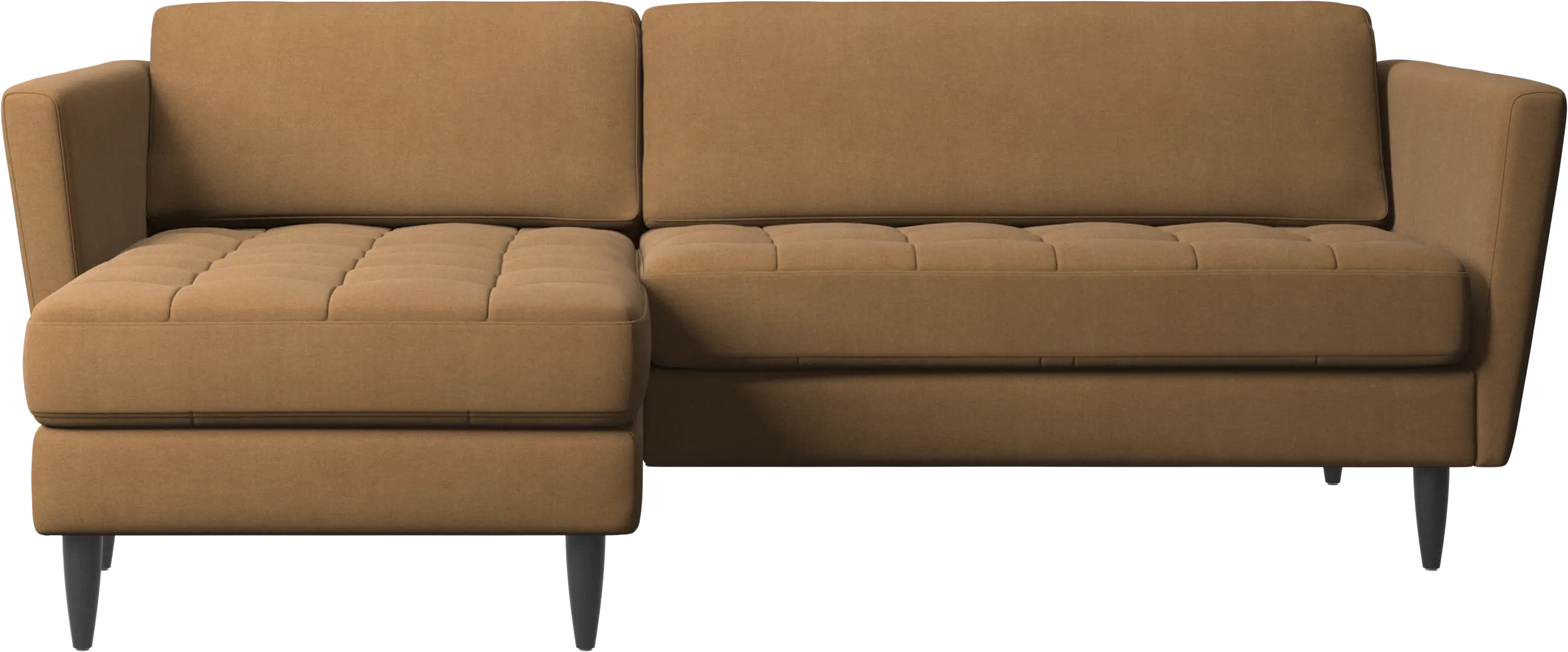 Osaka sofa with resting unit, tufted seat