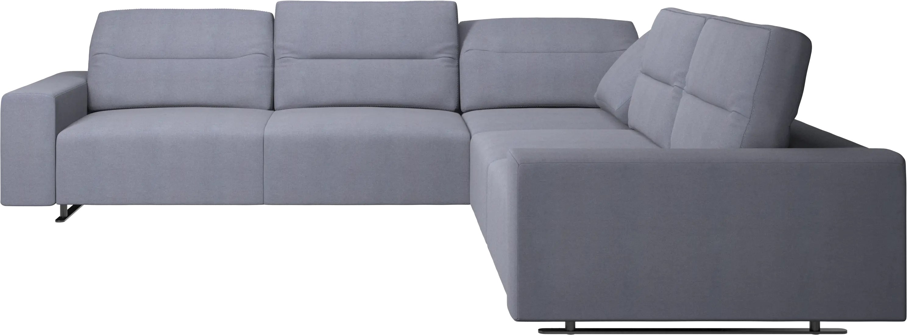 Hampton corner sofa with adjustable back