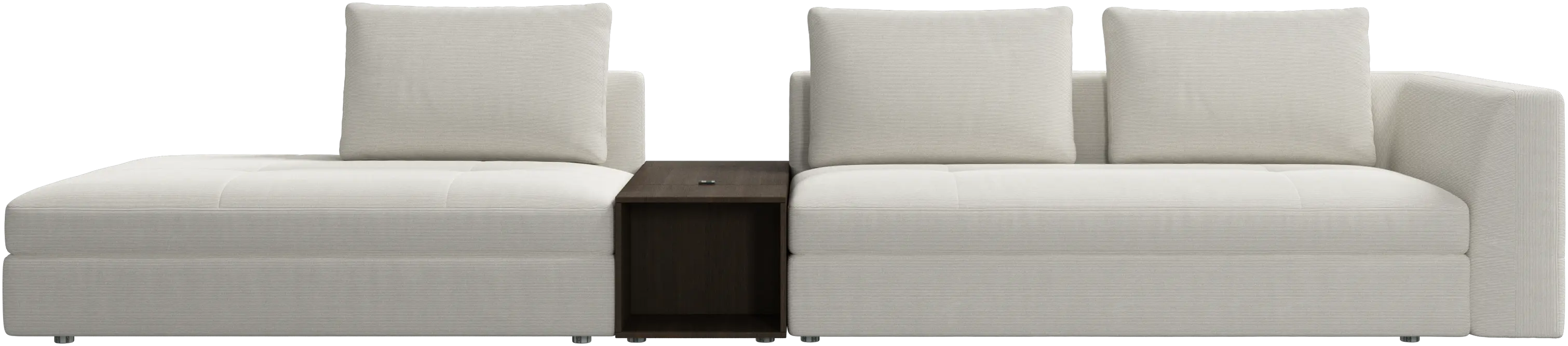Bergamo 3-seater lounge sofa with storage