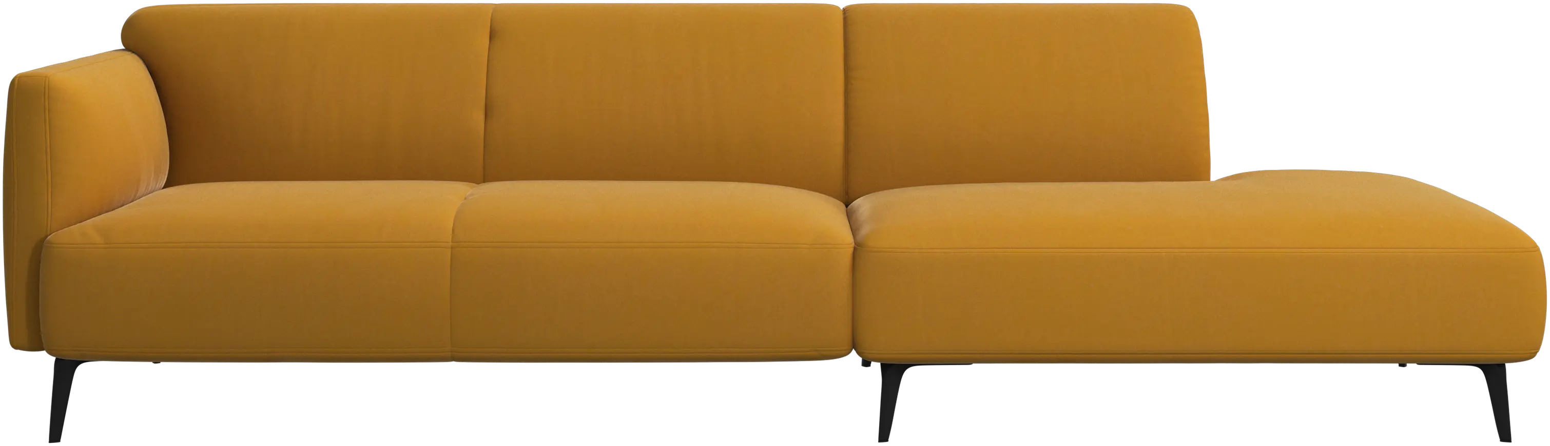 Modena sofa with lounging unit