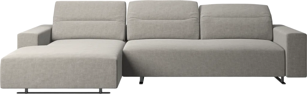 Sofa Hampton z modułem wypoczynkowym i schowkami po obu stronach