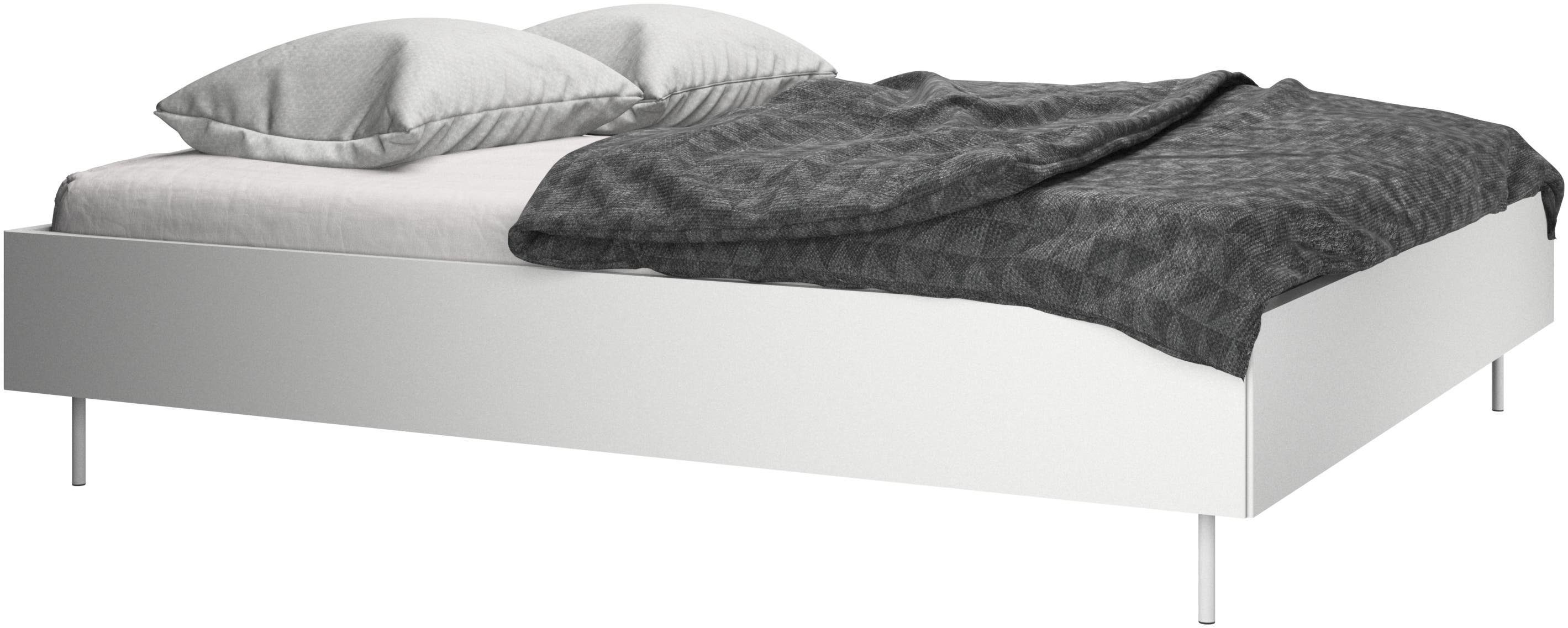 Lugano 床組，含床腳，不含床頭板和排骨架