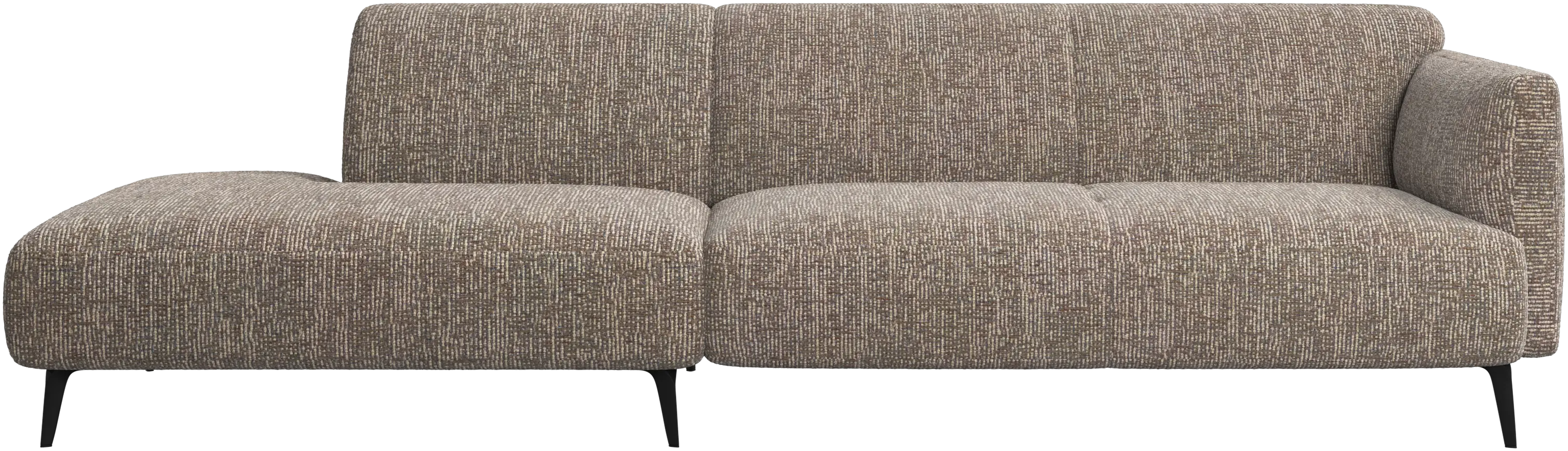Modena sofa with lounging unit