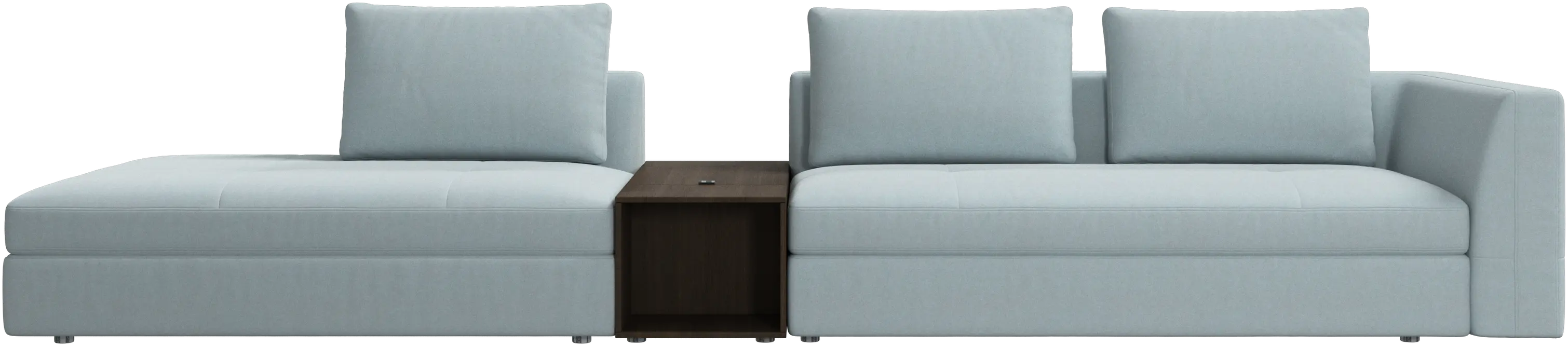 Bergamo 3 seater lounge sofa with storage