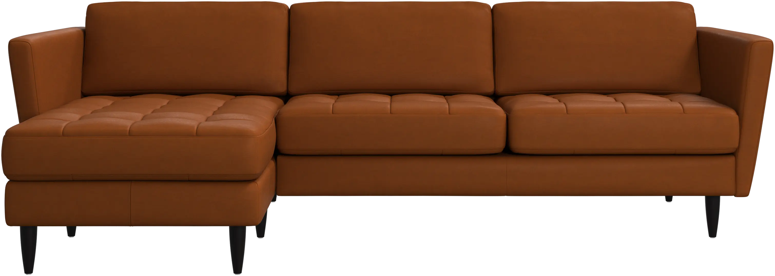 Osaka sofa with resting unit, tufted seat