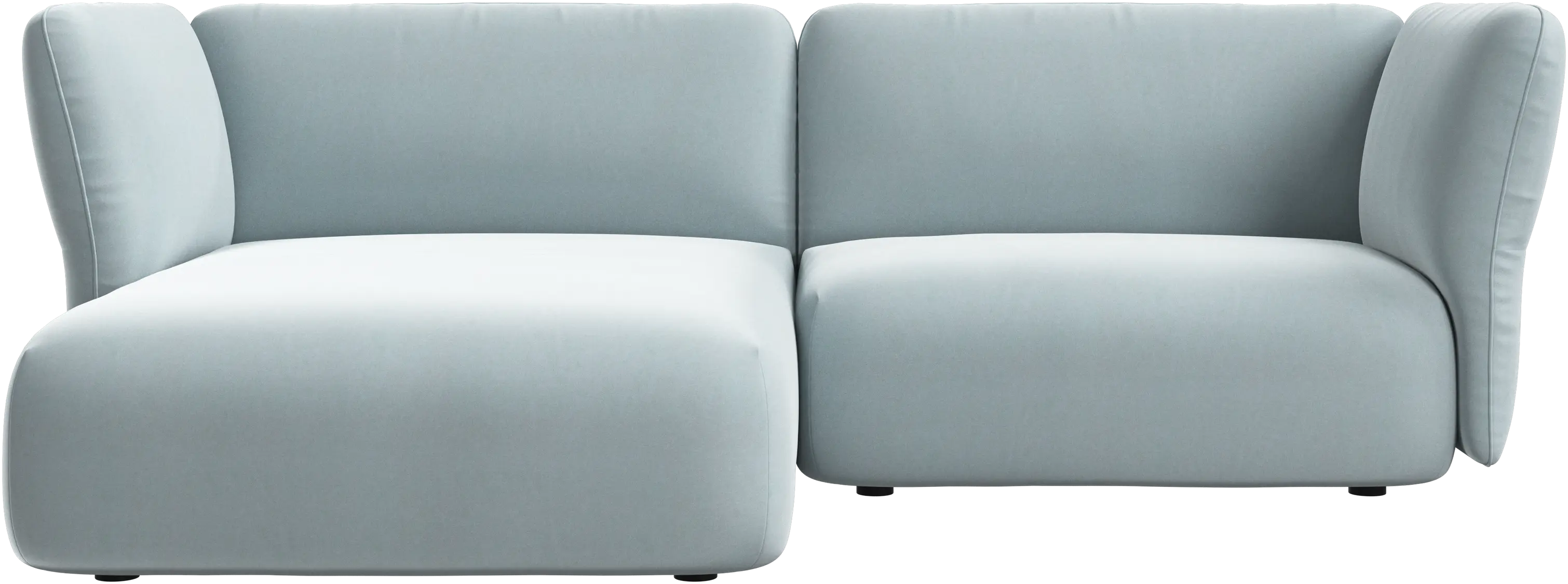 Paraggi 1.5-seater with chaise longue left