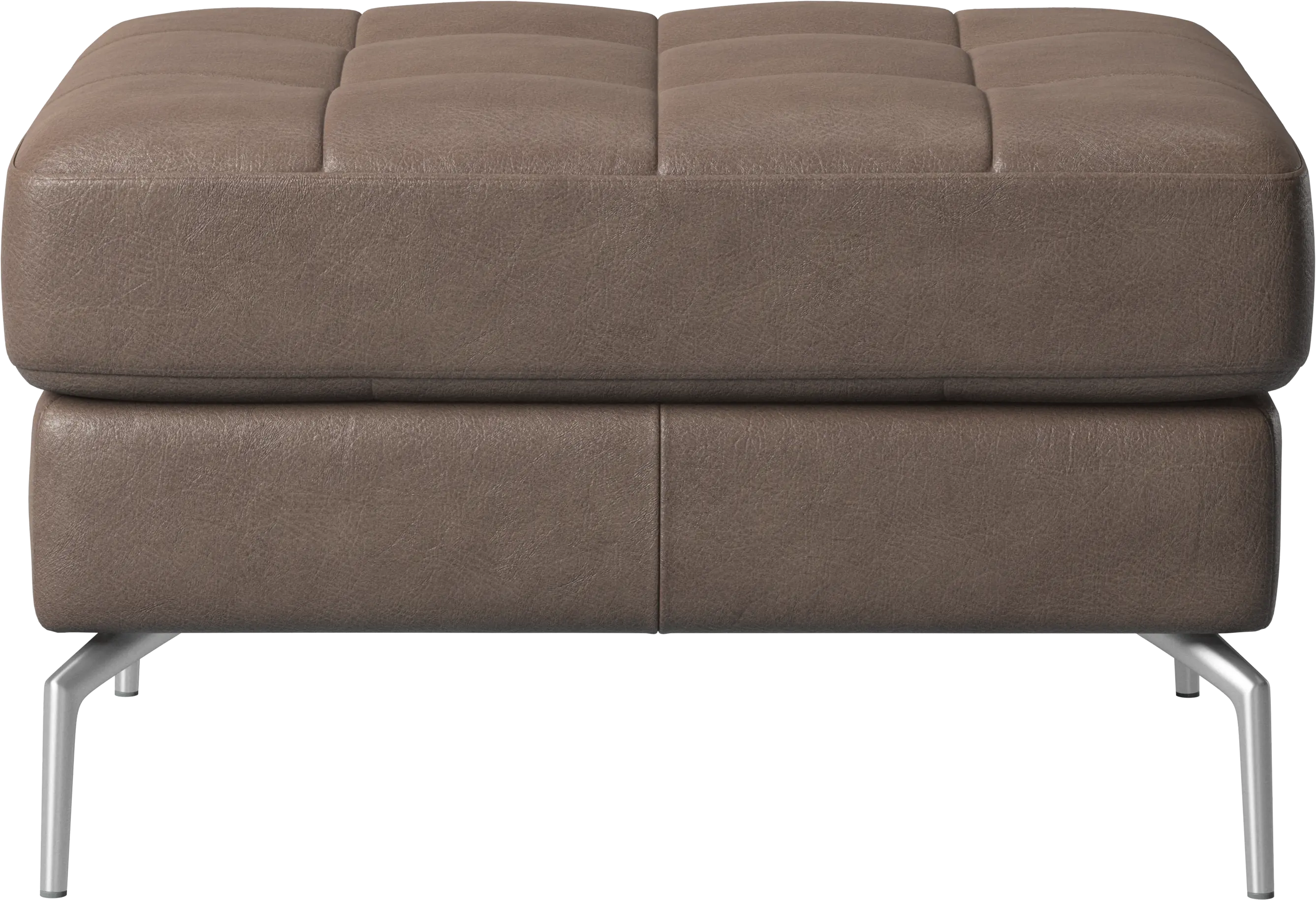 Osaka footstool, tufted seat