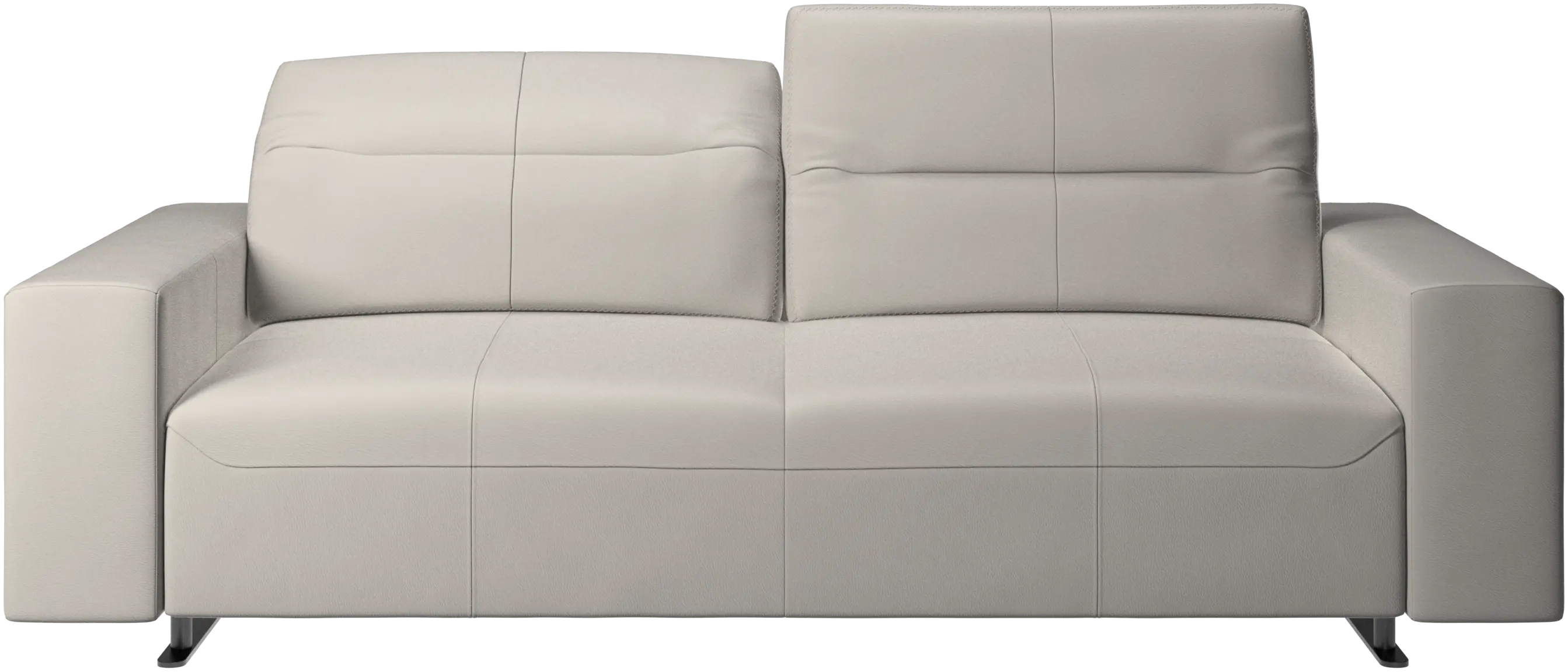 Hampton sofa with adjustable back