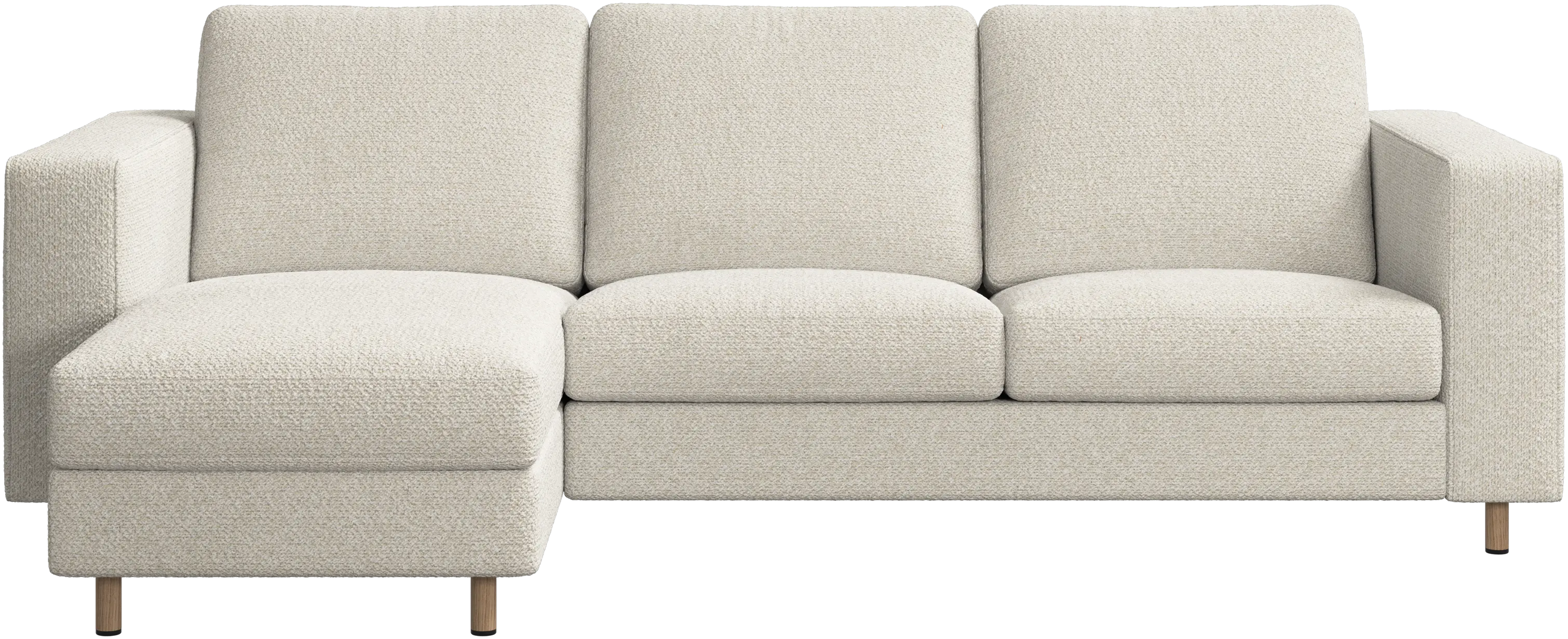 Sofá Indivi con módulo chaise-longue a la izquierda