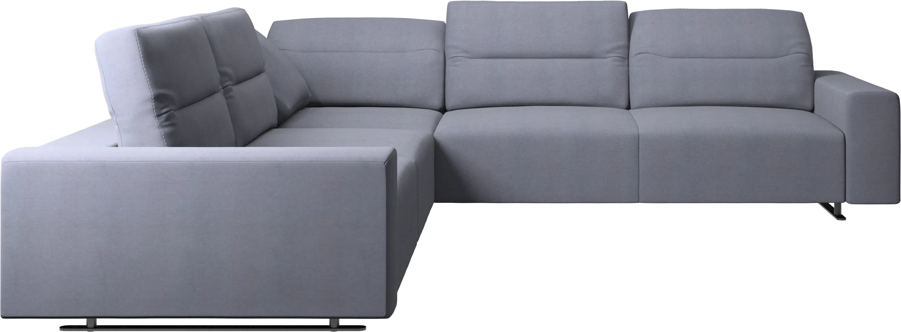 Hampton corner sofa with adjustable back