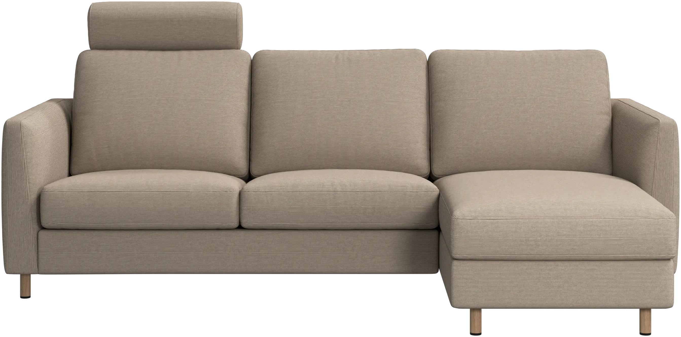 Indivi sofa with chaise longue right