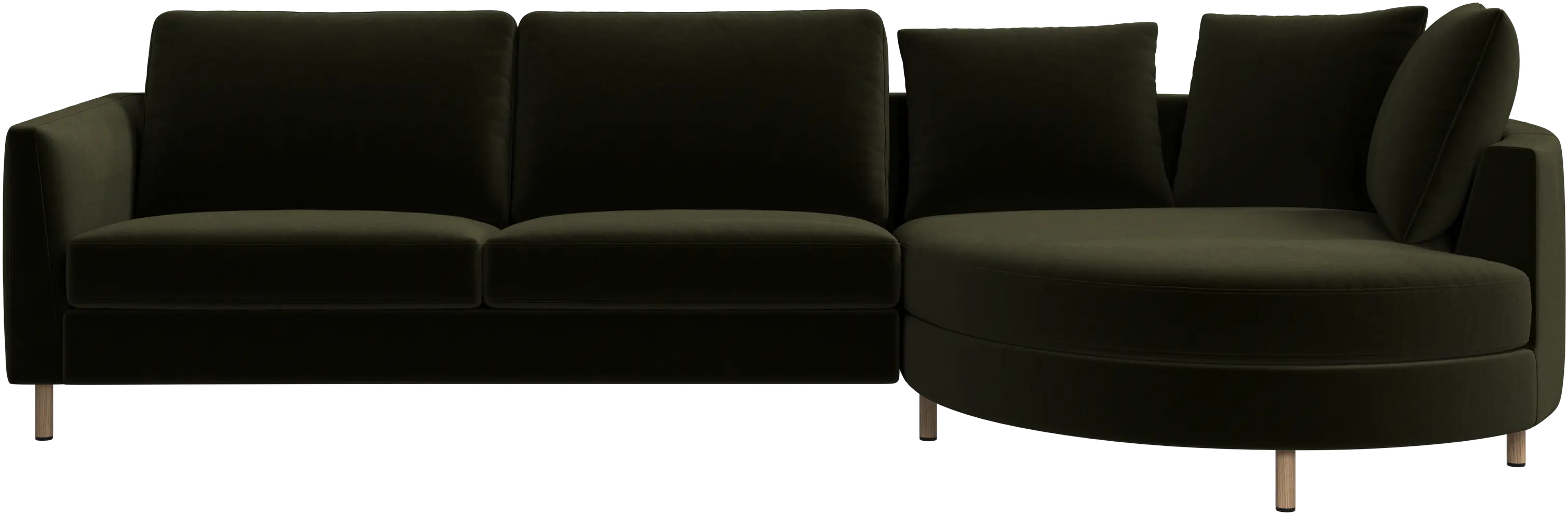 Indivi sofa with chaise longue right