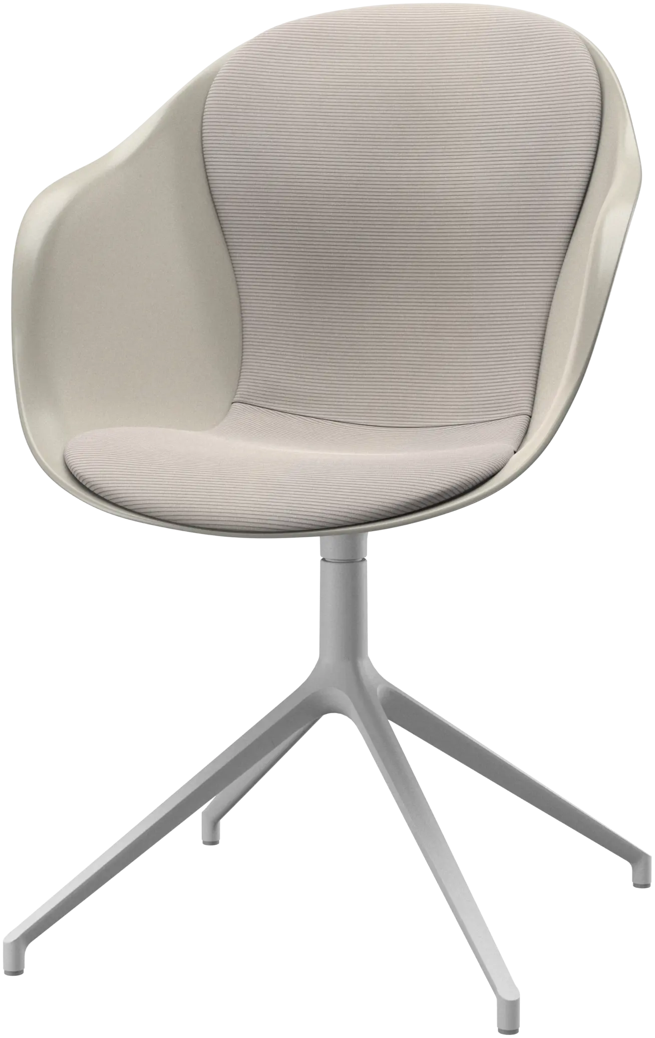 Chaise de salle à manger Adelaide avec fonction pivotante.