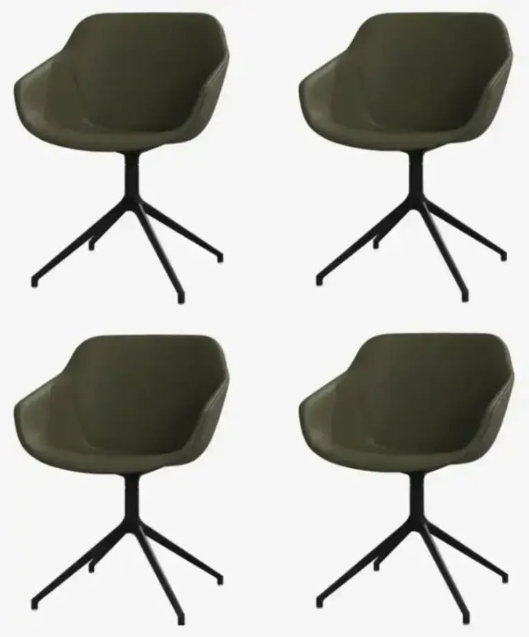 Dining chairs Vienna dining chair with swivel function (DCWH101) SET OF 4 - 30% OFF - SAVE £1546