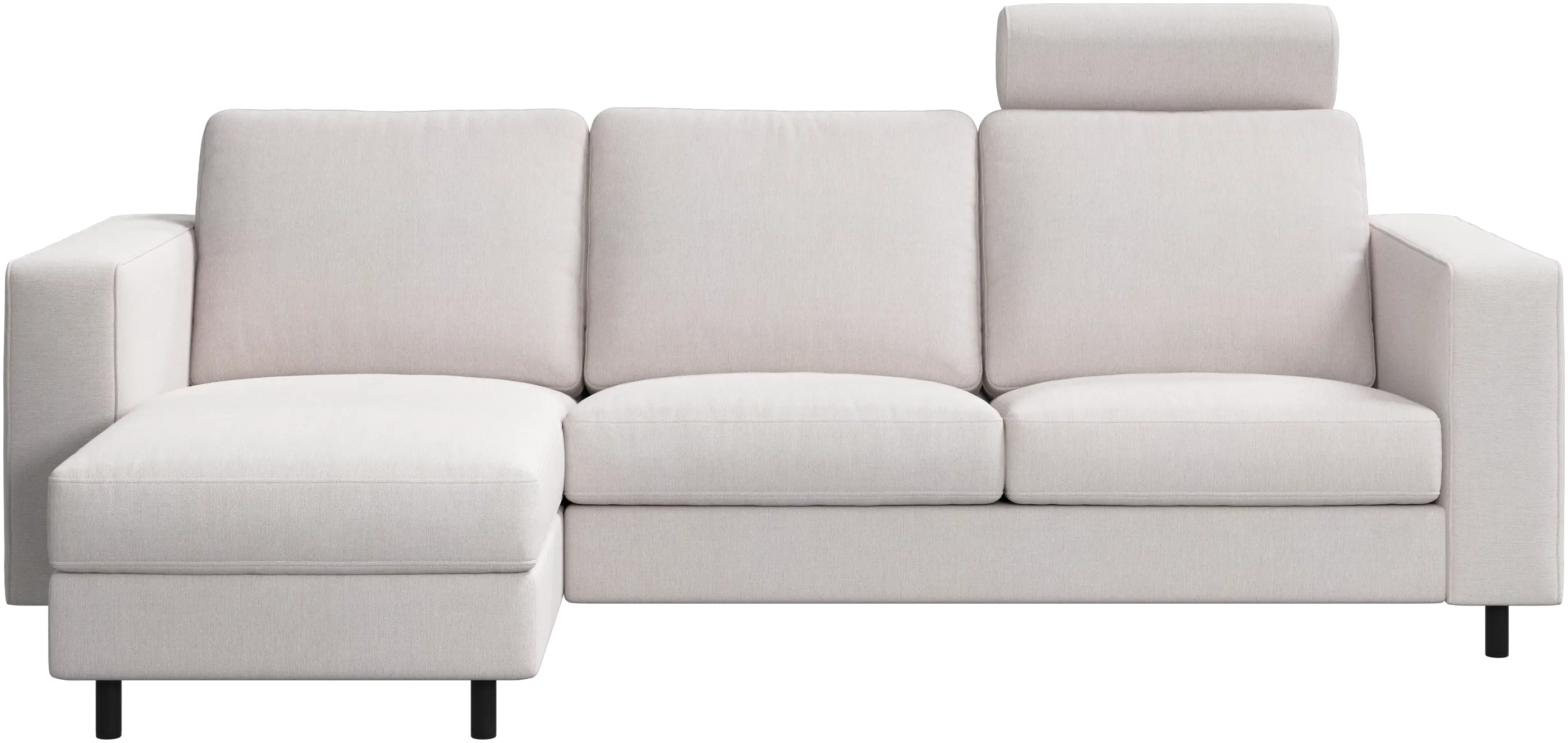 Indivi sofa with chaise longue left