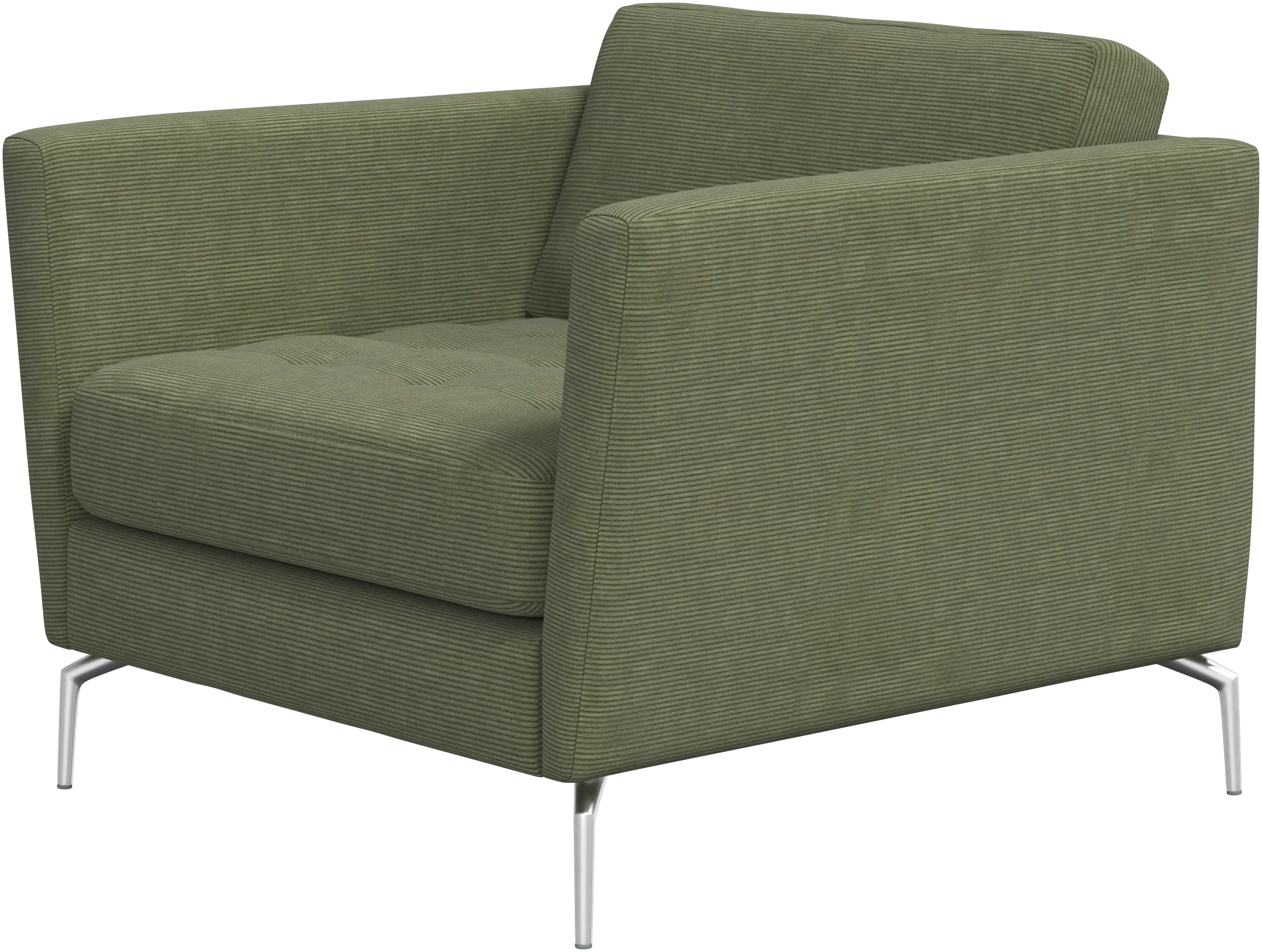 Osaka chair, tufted seat