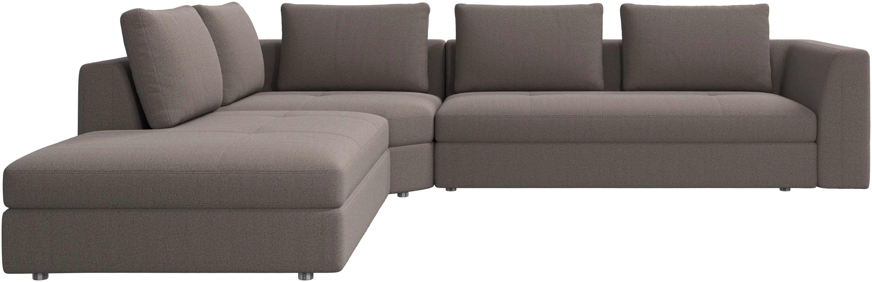 Bergamo Ecksofa mit Ruhemodul