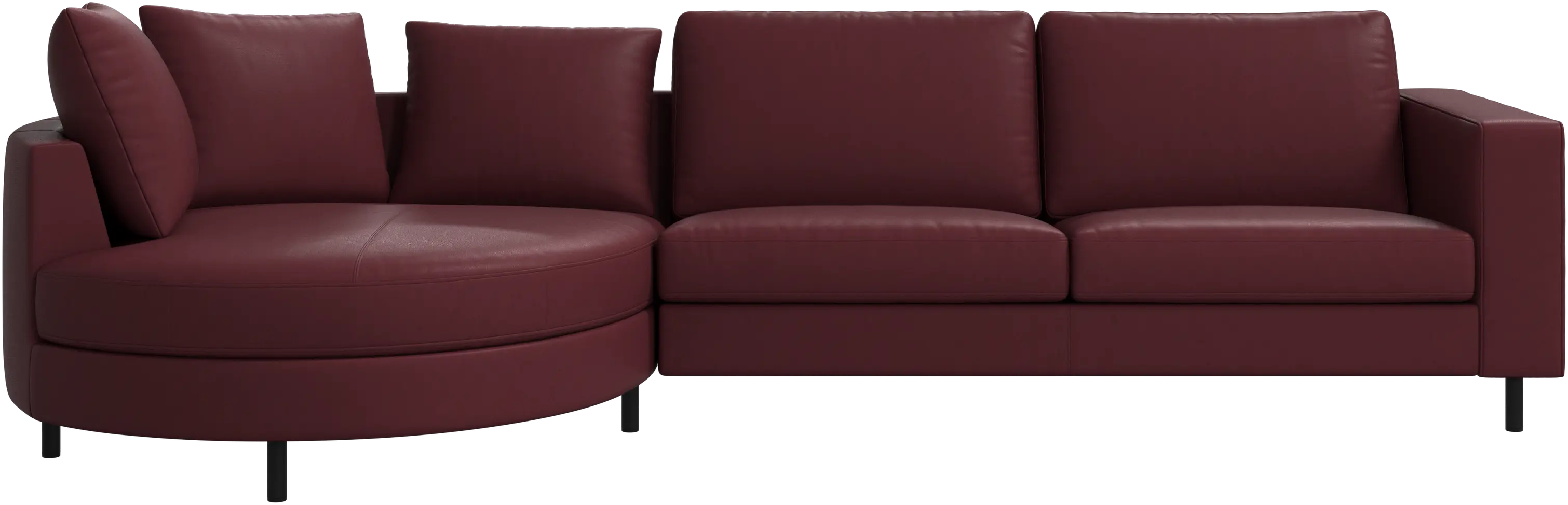 Indivi sofa with chaise longue left