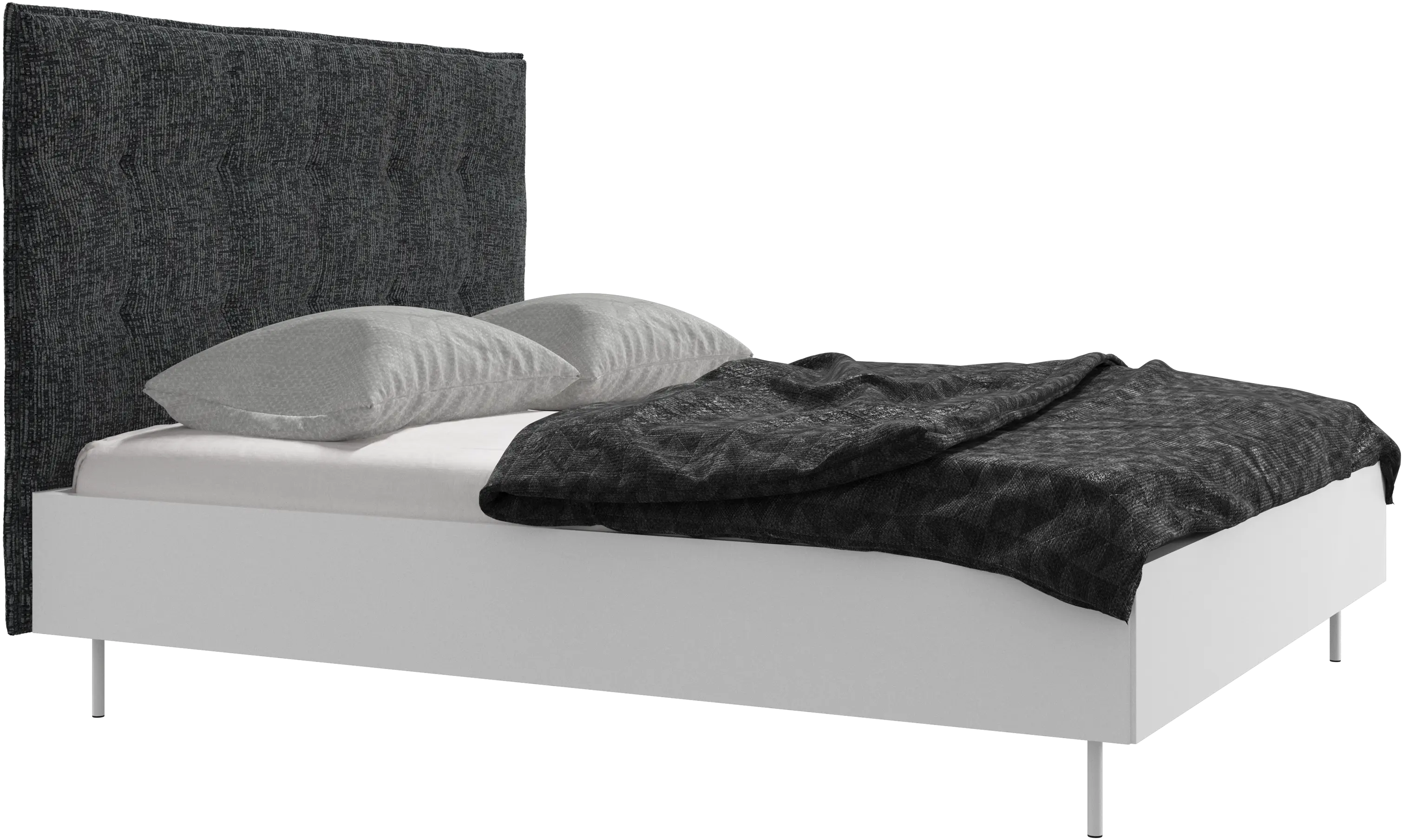 Lugano bed, excl. slats and mattress